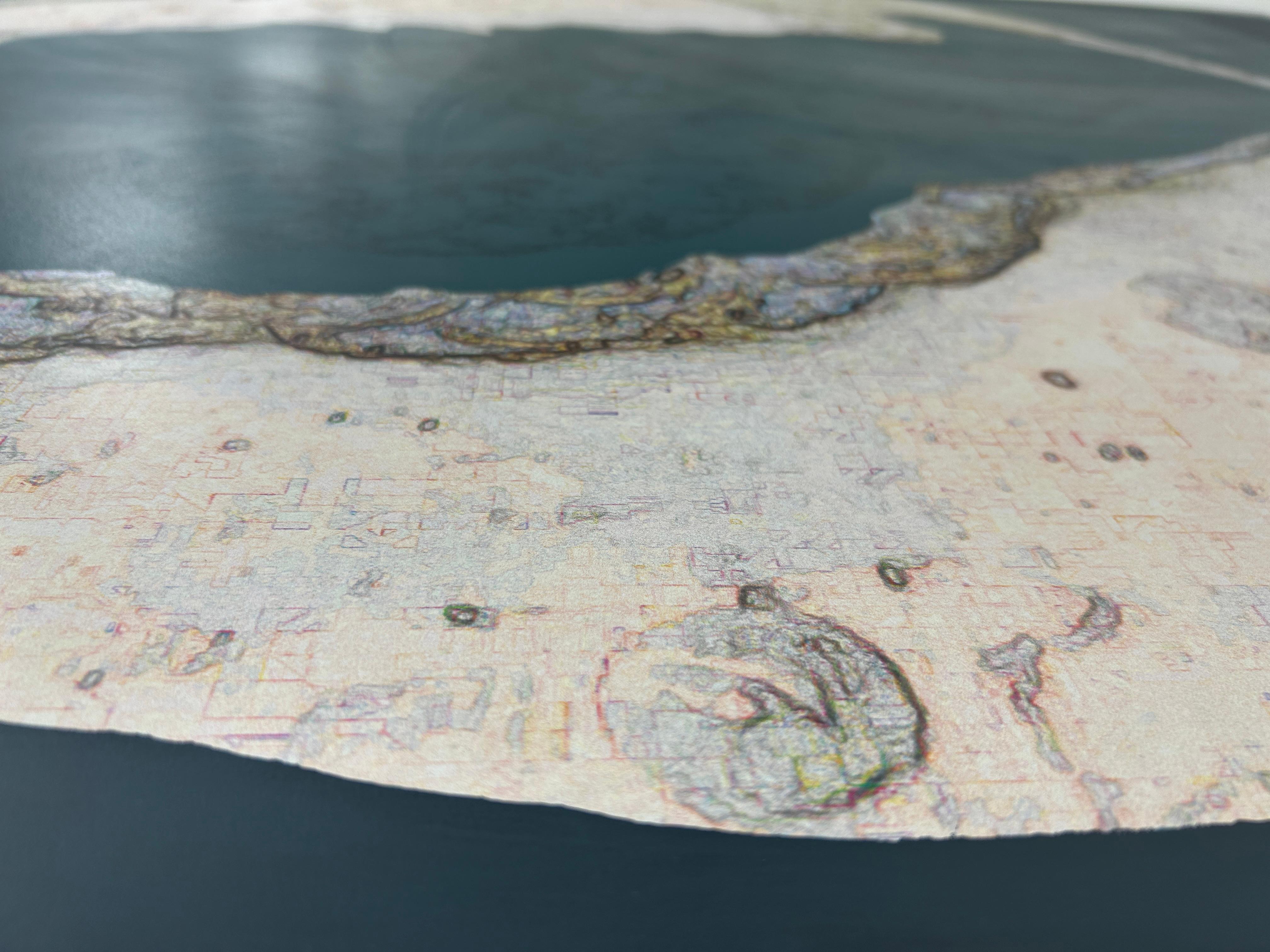 La obra de Sébastien se desarrolla en torno a la imagen. Casi siempre trabaja en serie, lo que significa que de una sola imagen de origen se derivan varias obras.

Es muy metódico en su proceso, que comienza con una investigación exhaustiva que le