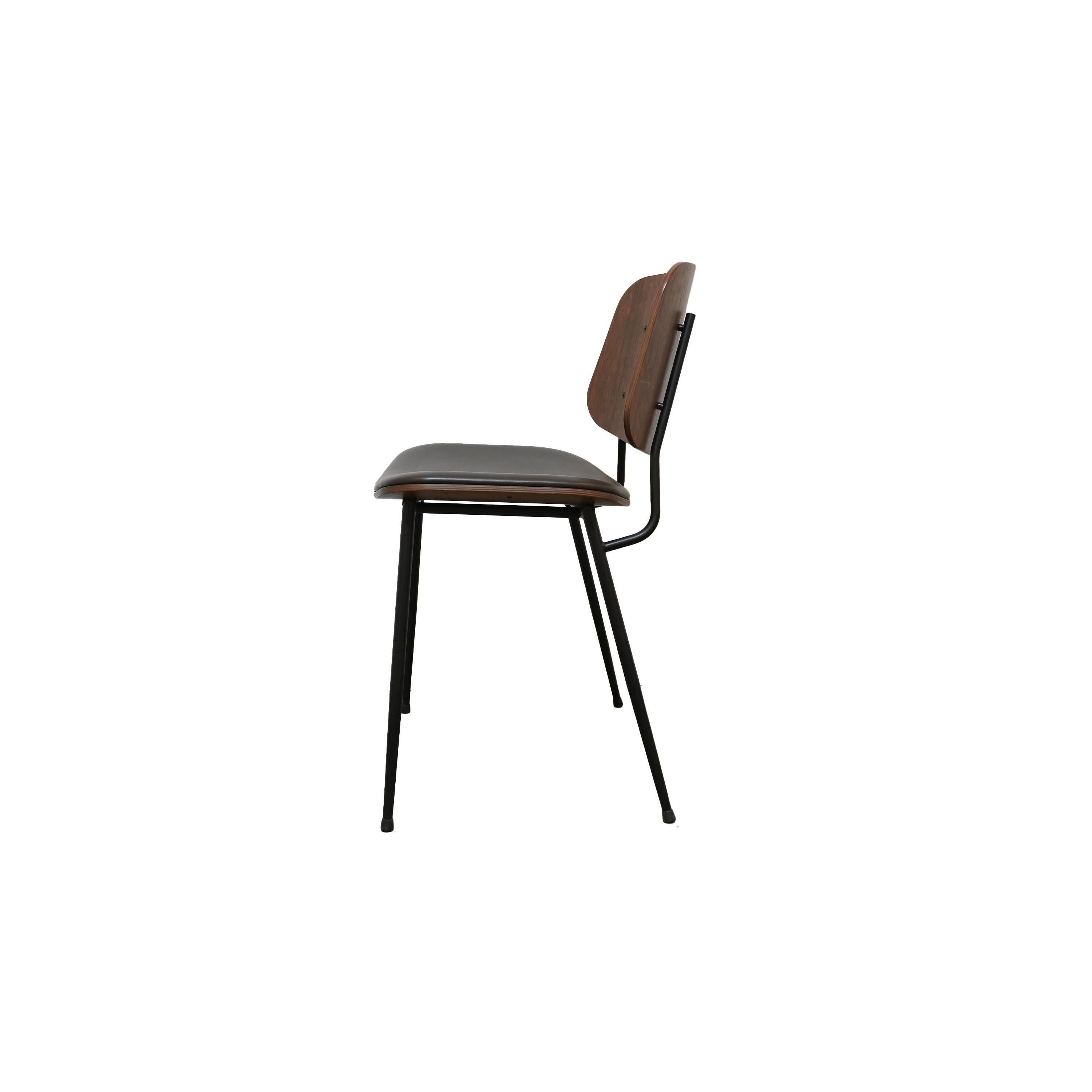 Danese Søborg Metal Base Seat Upholstered by Fredericia Model 3061 in vendita