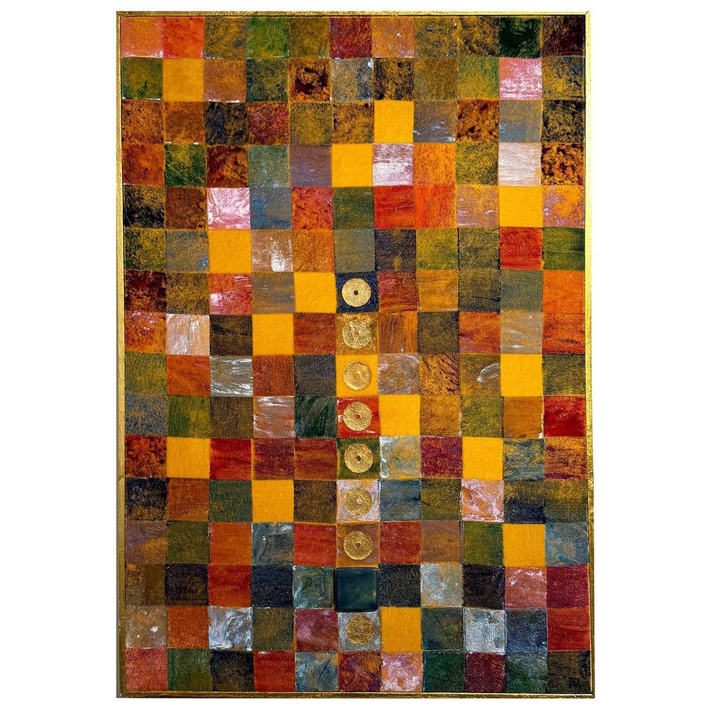 Scacchiera Velvet Hand-Painted Tapestry