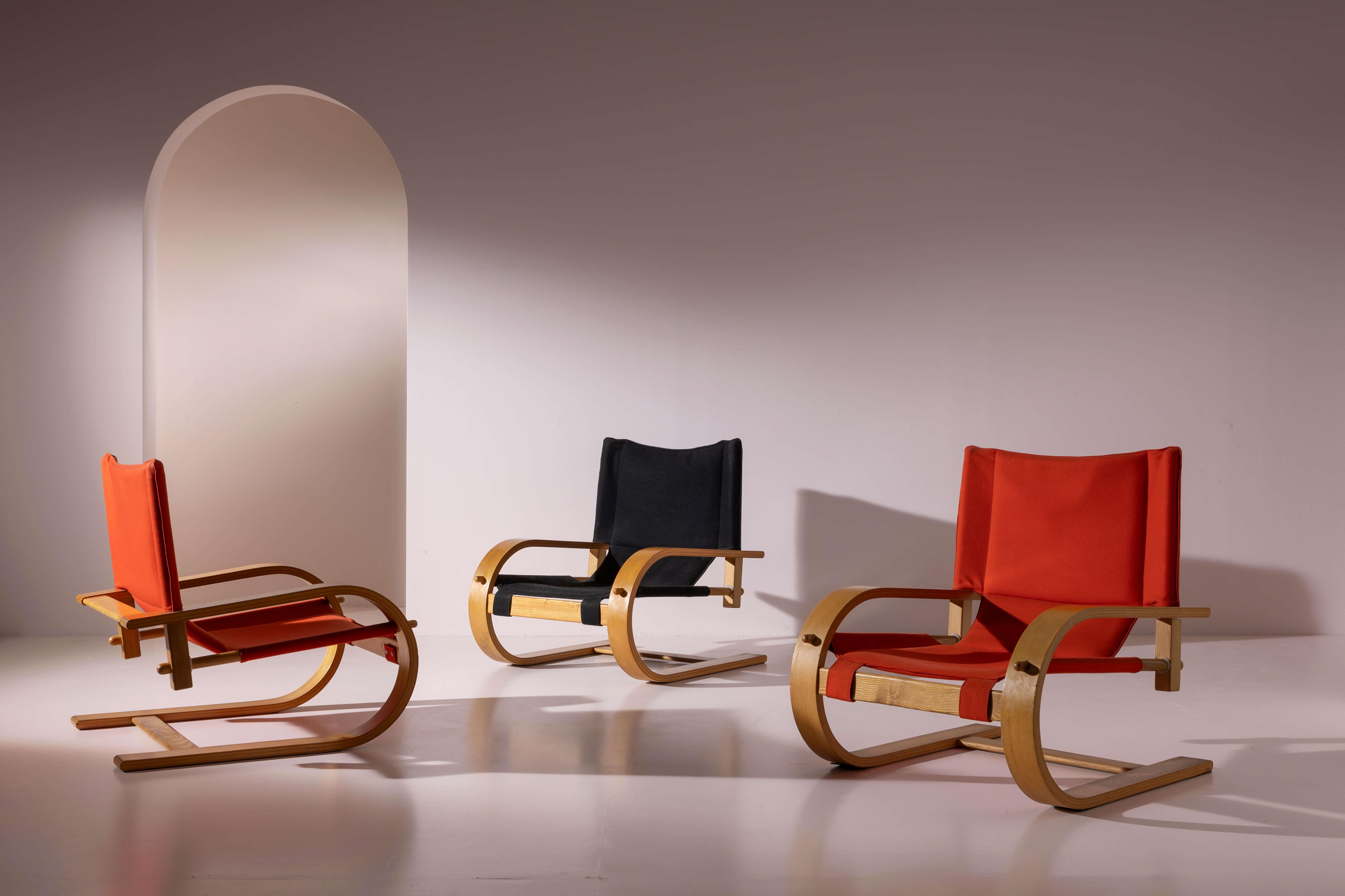 Sillón Scacciapensieri de De Pas, D'Urbino y Lomazzi, Poltronova, años 70 Moderno de mediados de siglo en venta