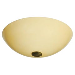 Scadinavian Modern Model 80220 Flush Mount, Paavo Tynell, Idman Oy, 1950s