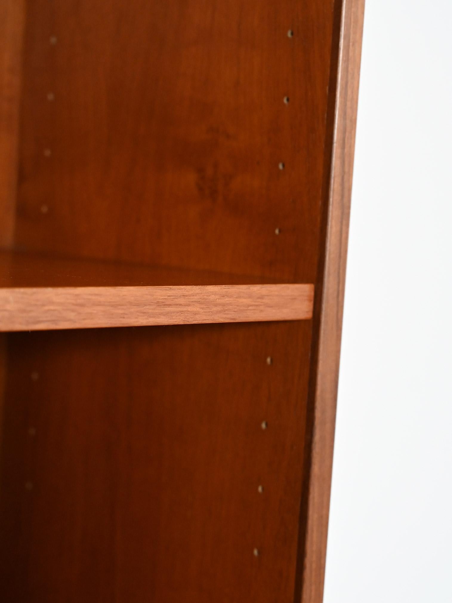 Teak Scaffale a muro in teak scandinavo For Sale