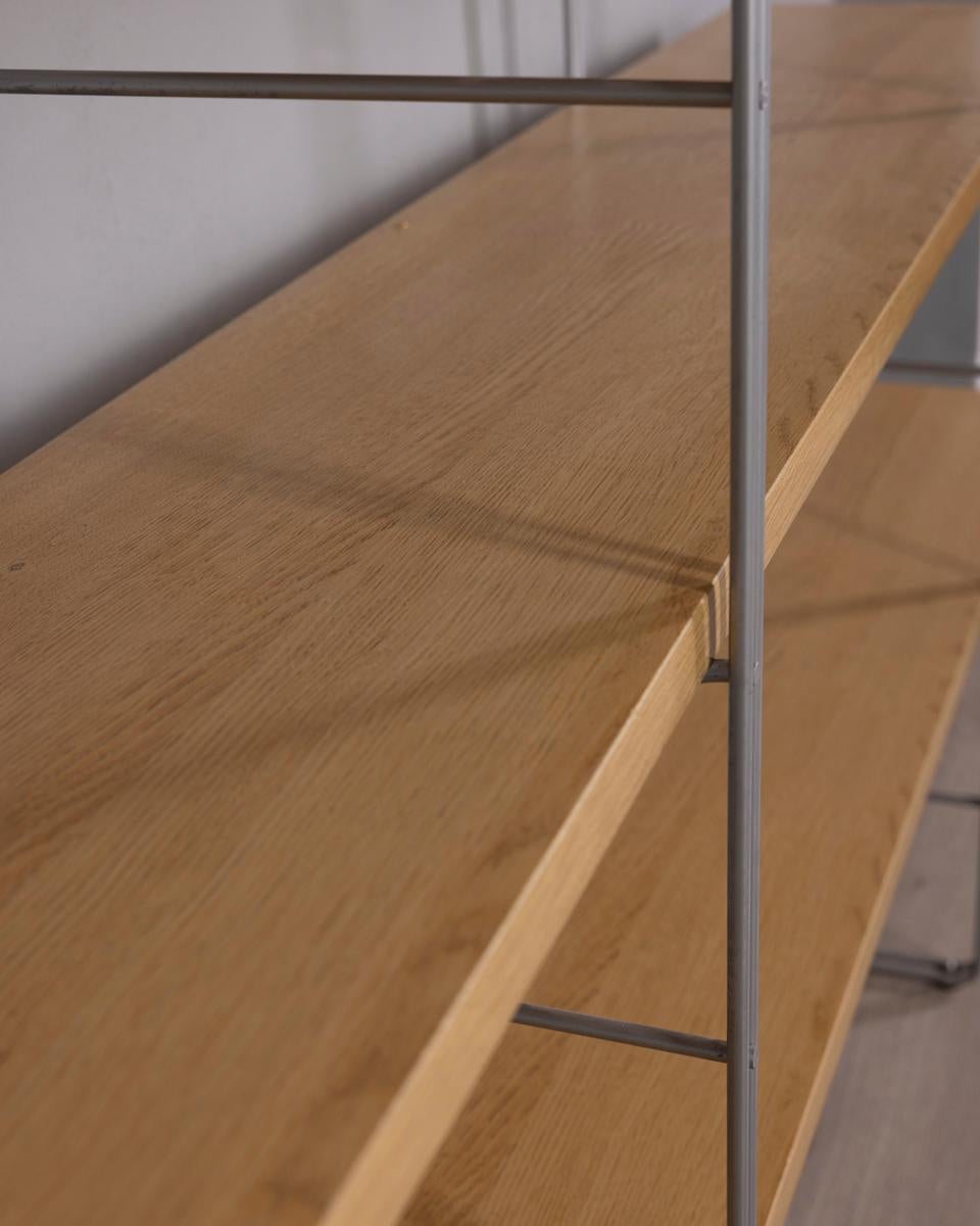 Scaffale libreria vintage anni 80 