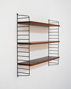 Modular bookshelf by Nisse Strinning for String Design, 1950s