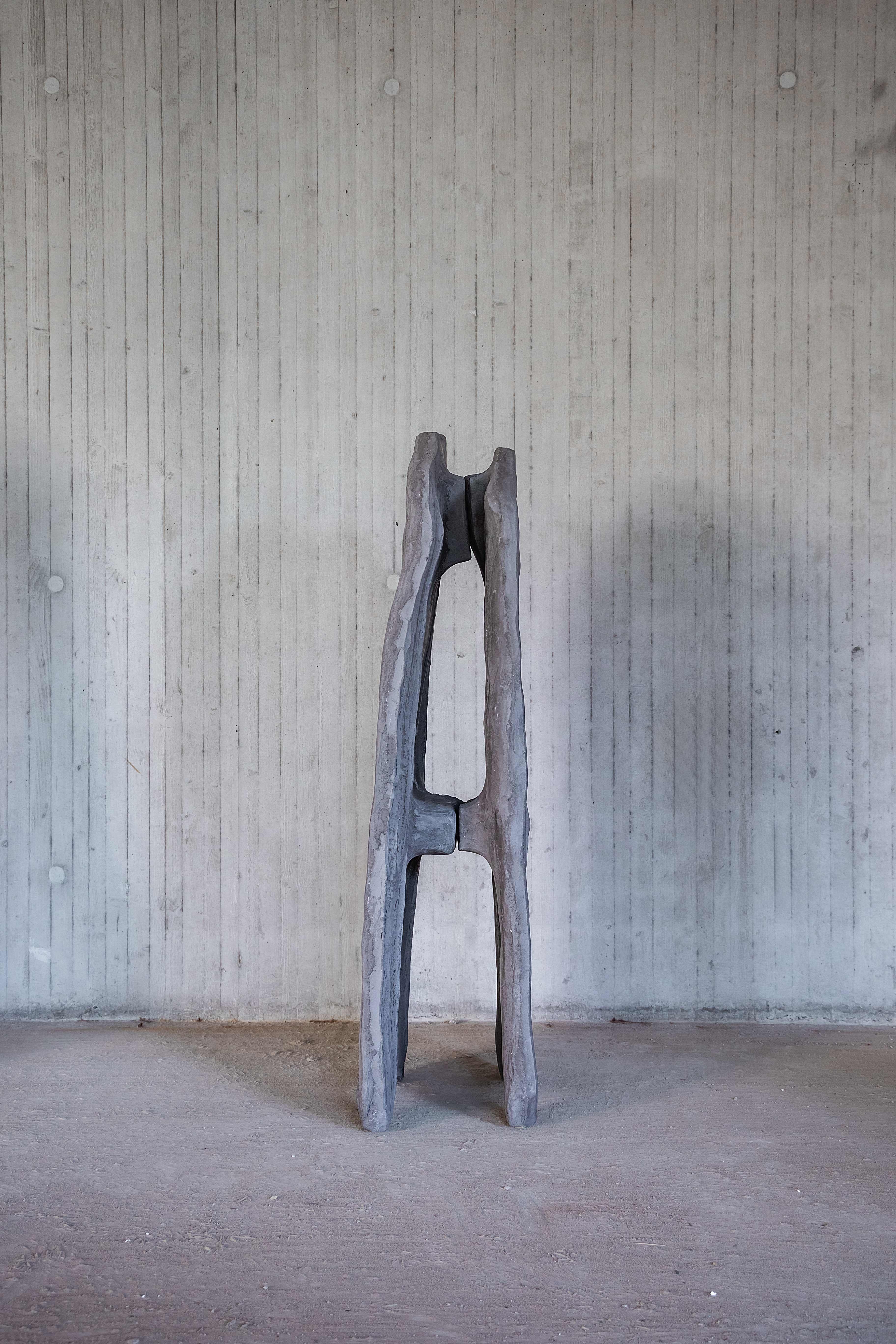 Swiss Scàglia 3 One Of A Kind Sculpture in Cement by Valentino Antonini For Sale