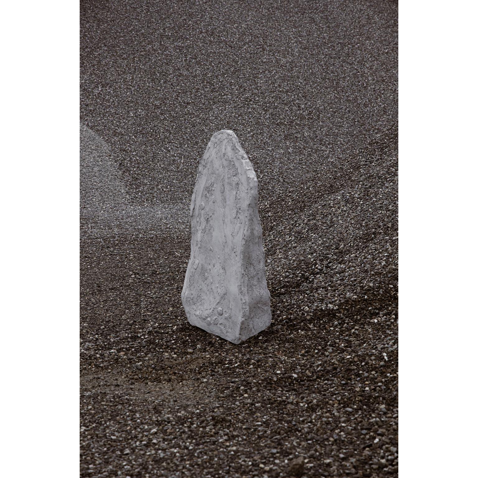 Contemporary Scàglia 4 Unique Decorative Sculptural Object in Cement by Valentino Antonini For Sale