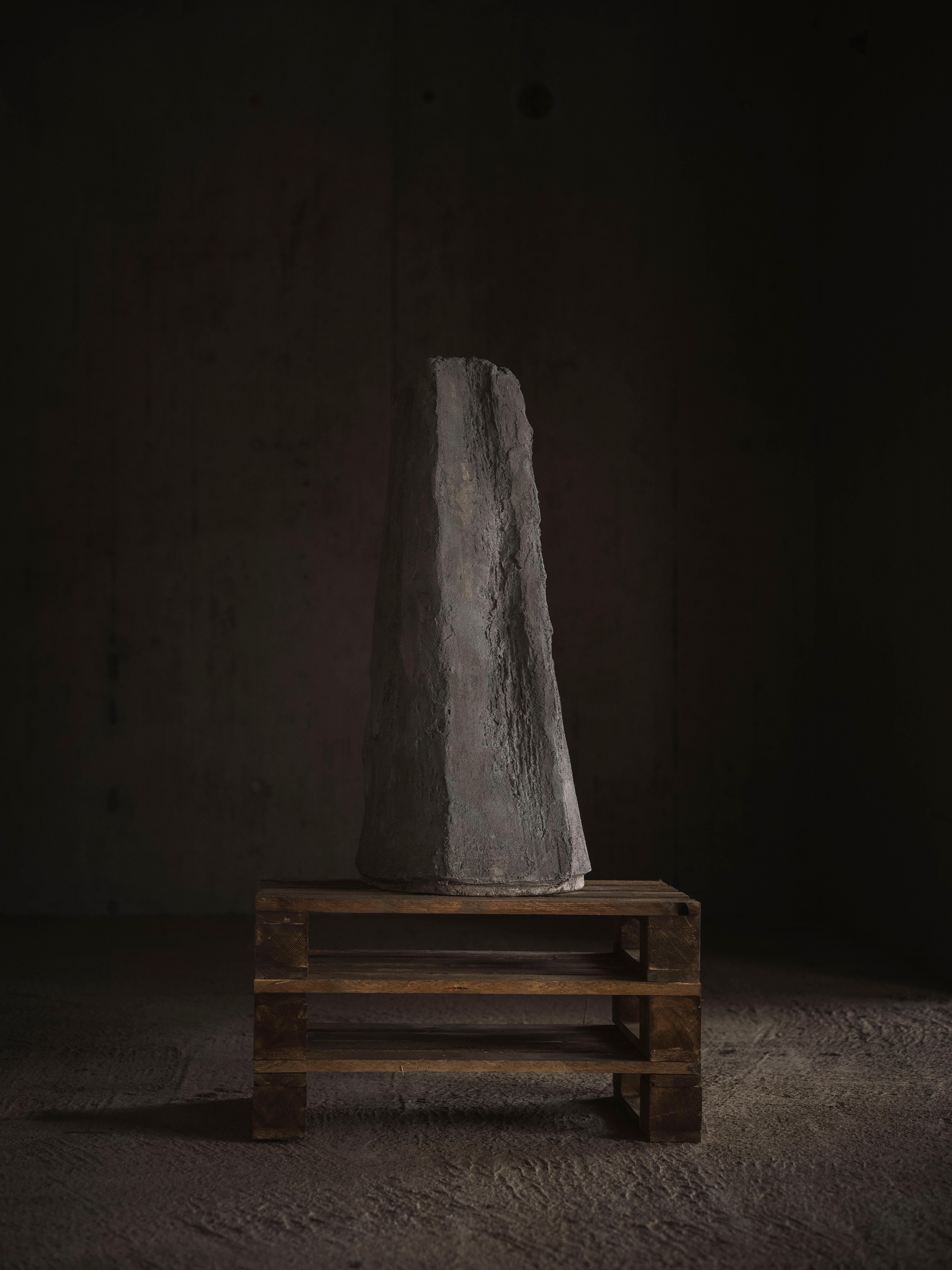 Post-Modern Scàglia 6 One Of A Kind Sculpture in Cement by Valentino Antonini For Sale