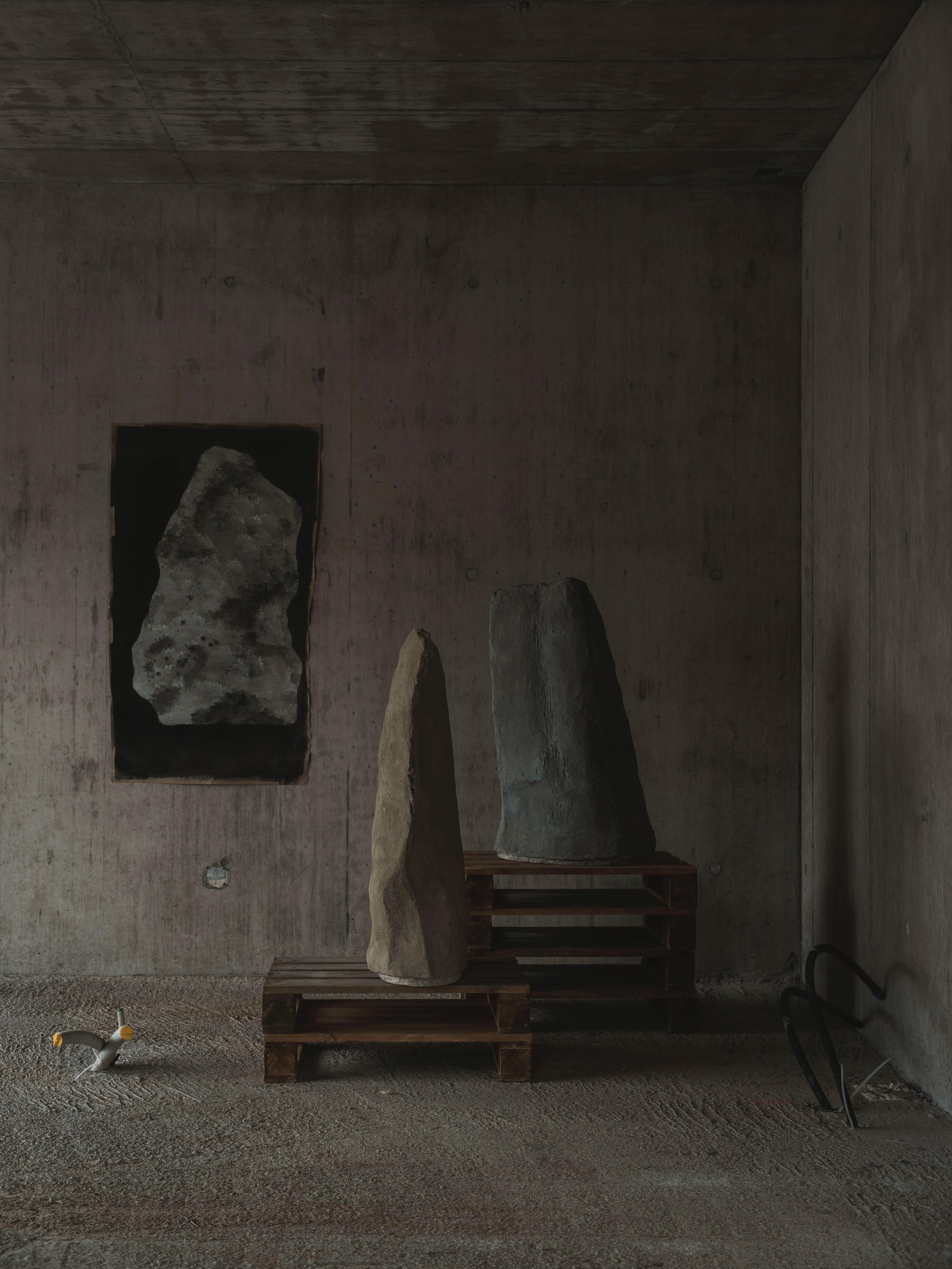 Swiss Scàglia 7 One Of A Kind Sculpture in Cement by Valentino Antonini For Sale