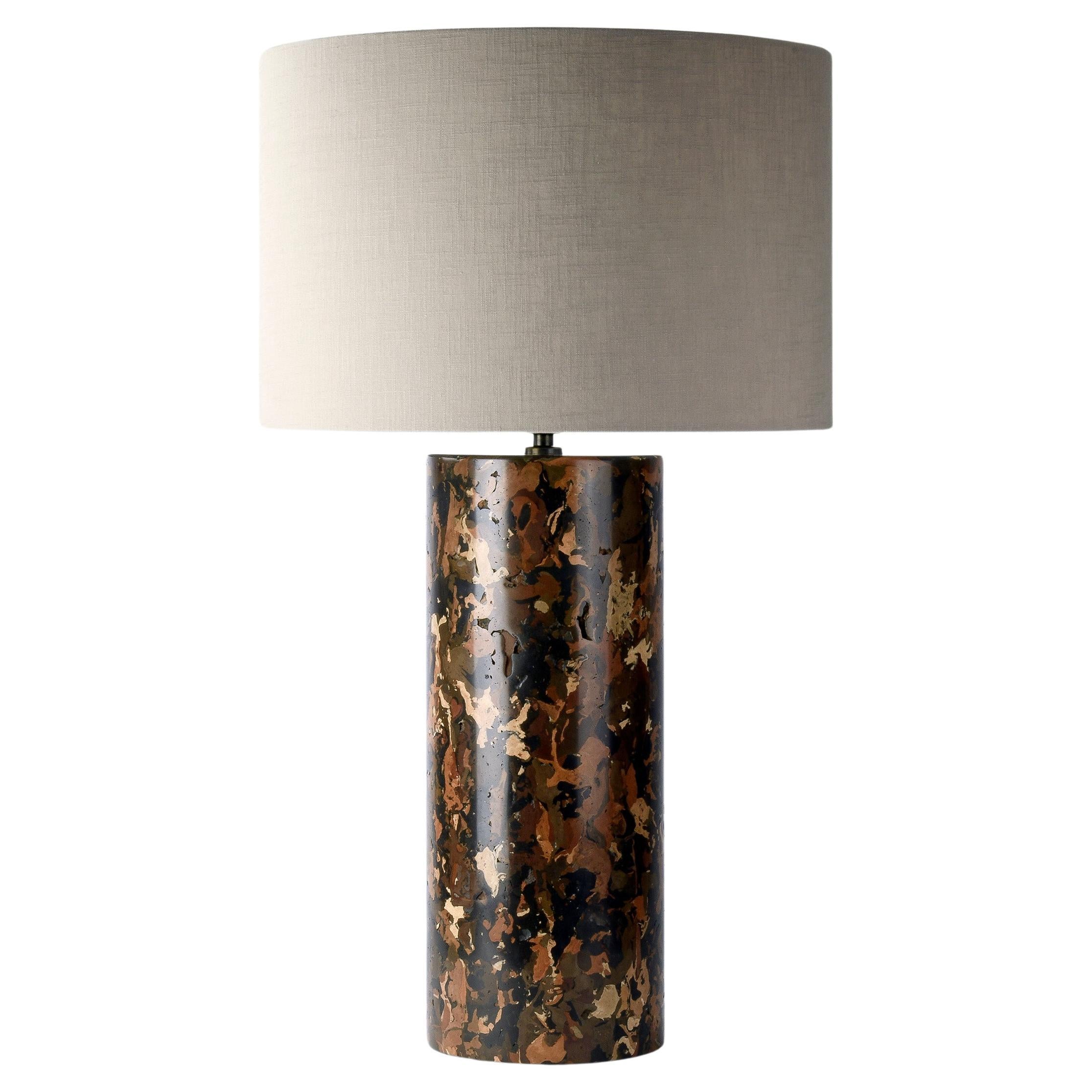 Scagliola Table Lamp For Sale