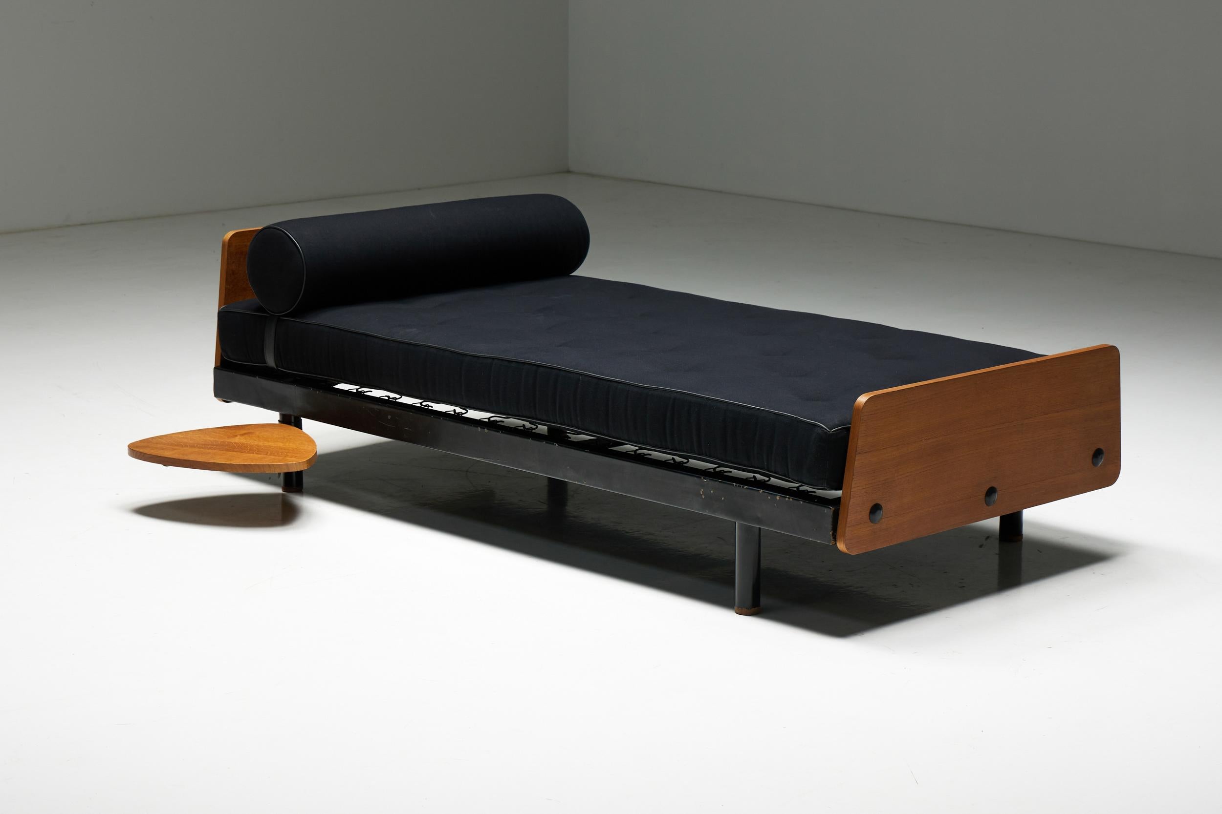 French Daybed Flavigny by Jean Prouvé, France, 1950s For Sale