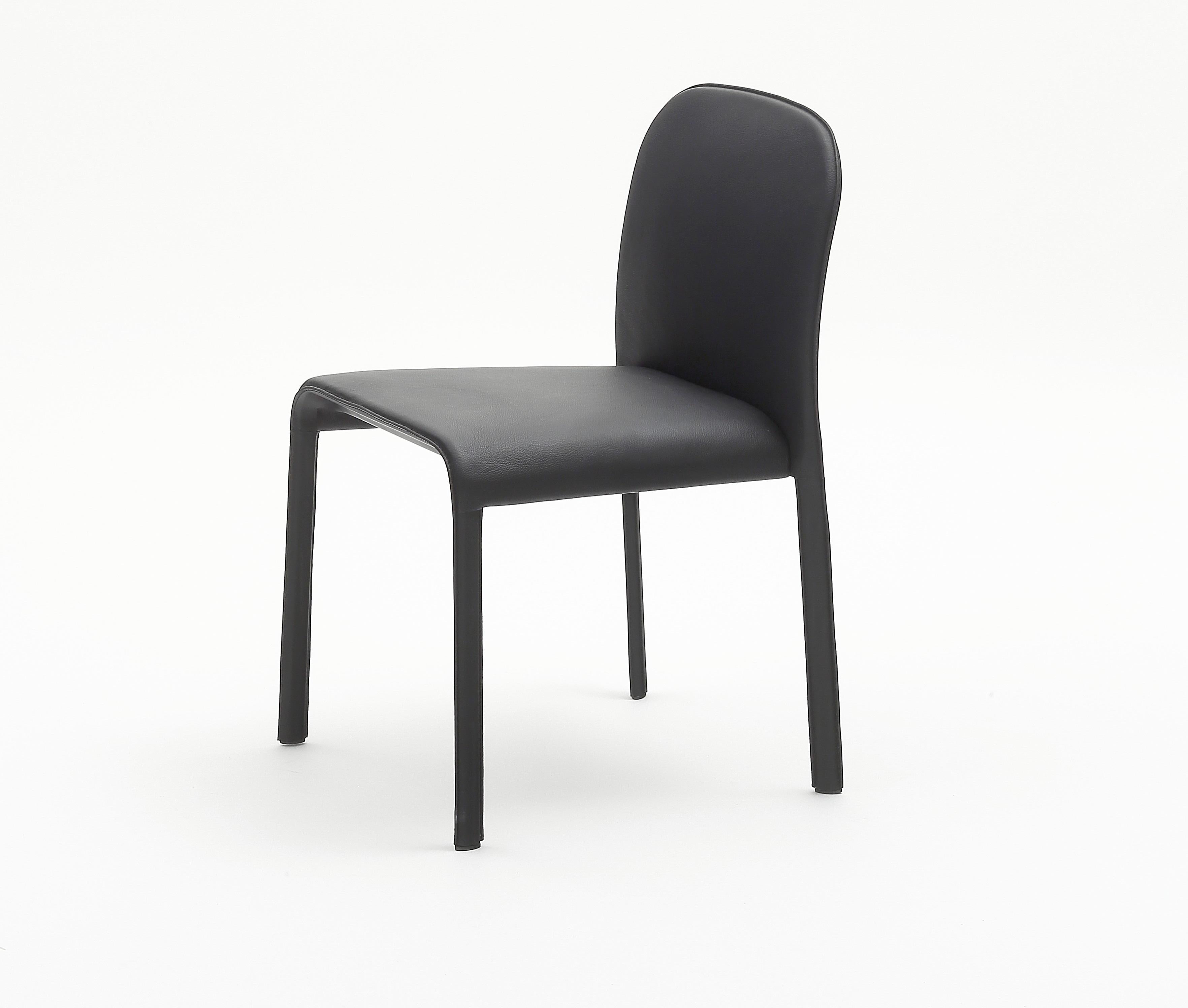 Scala chair by Patrick Jouin
Materials: Chair covered in corrected pigmented cowhide leather. Backrest in split leather. Colors: black, brown, white, red
Dimensions: D 45 x W 55 x H 80 cm
Also available in colors: black, brown, white, red.


The