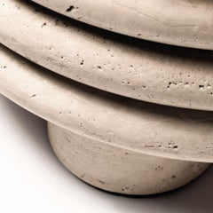 Scala Large Low Marble Coffee Table by Stephane Parmentier x Giobagnara