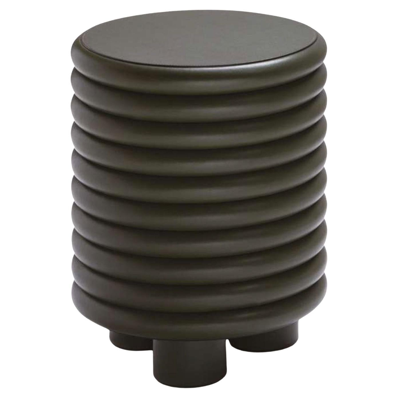 Scala Leather Stool by Stephane Parmentier x Giobagnara
