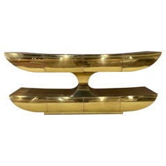 Scala Luxury Brass Console