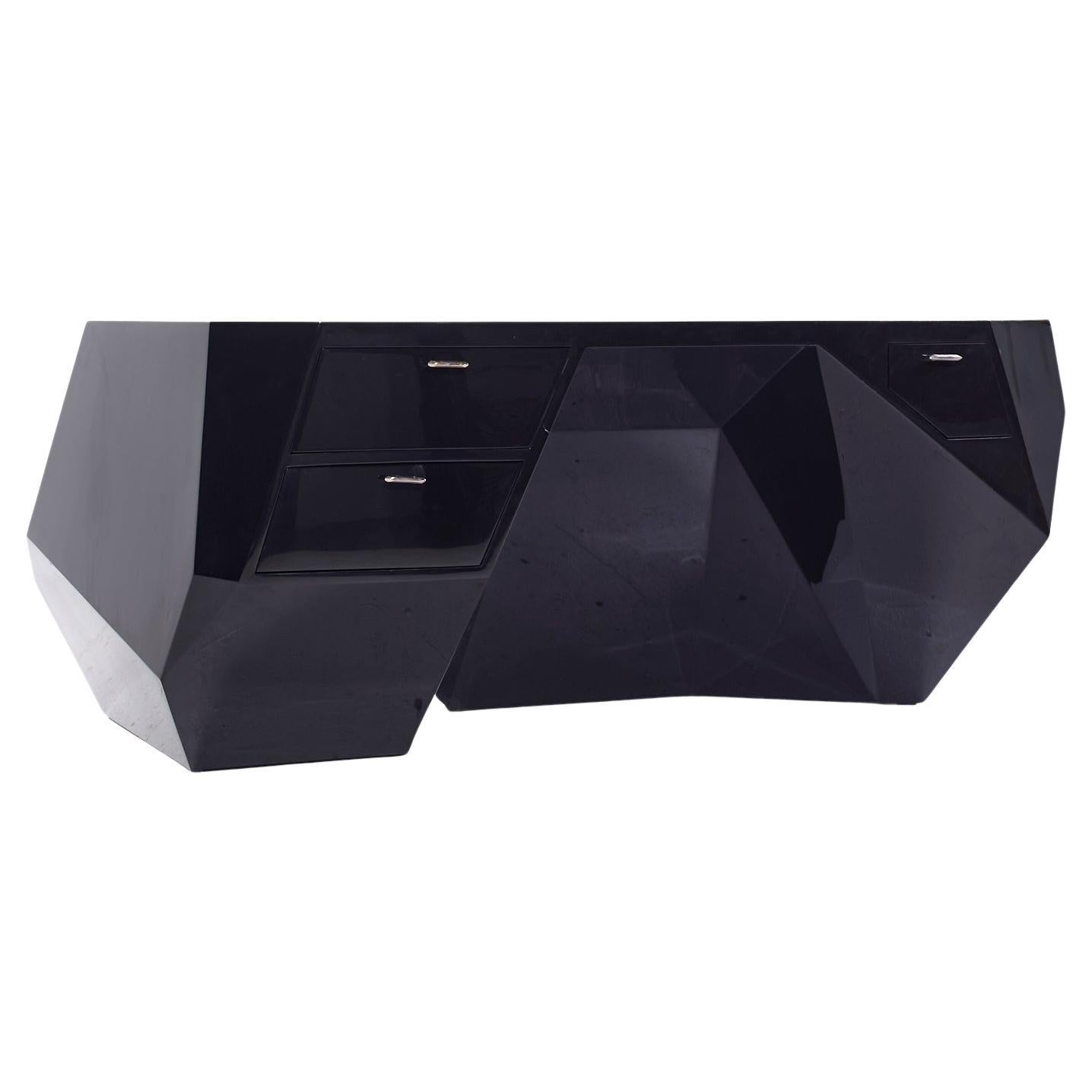 Scala Luxury Monumental Geometric "Popova" Desk For Sale