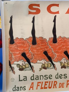 'SCALA', Original Vintage Early 19th Century Ballet Theatre Poster