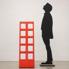 Scale 'Scaleo' L&O Lucci and Orlandini Velca 1970s, red