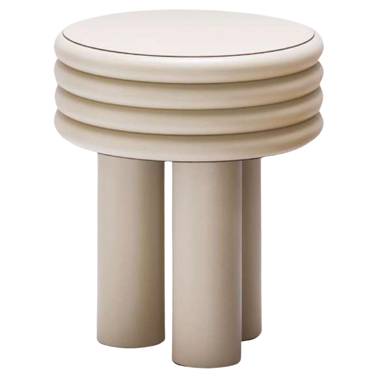 Petite table basse haute Scala de Stephane Parmentier x Giobagnara