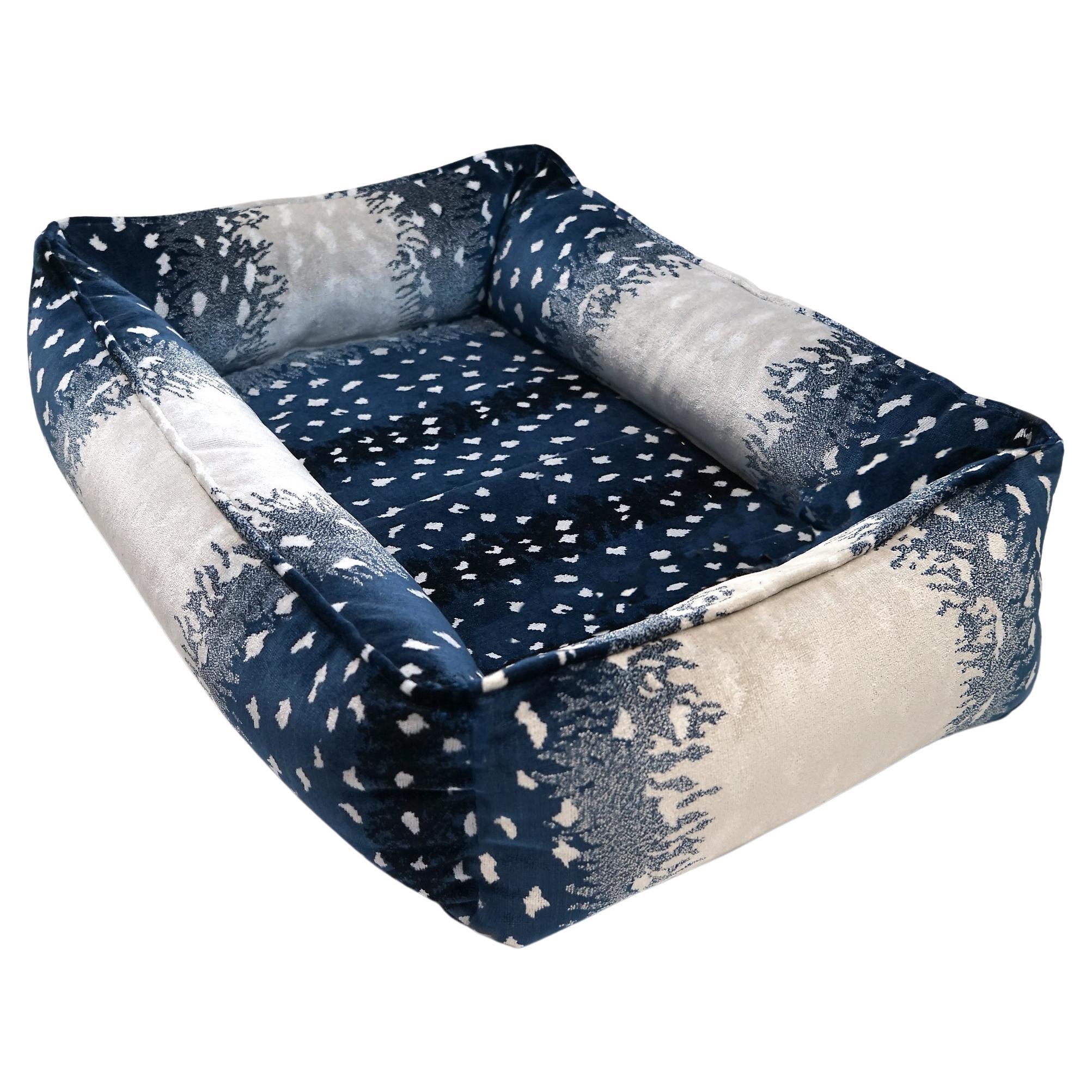 Scalamandre Antelope Small Dog Bed For Sale