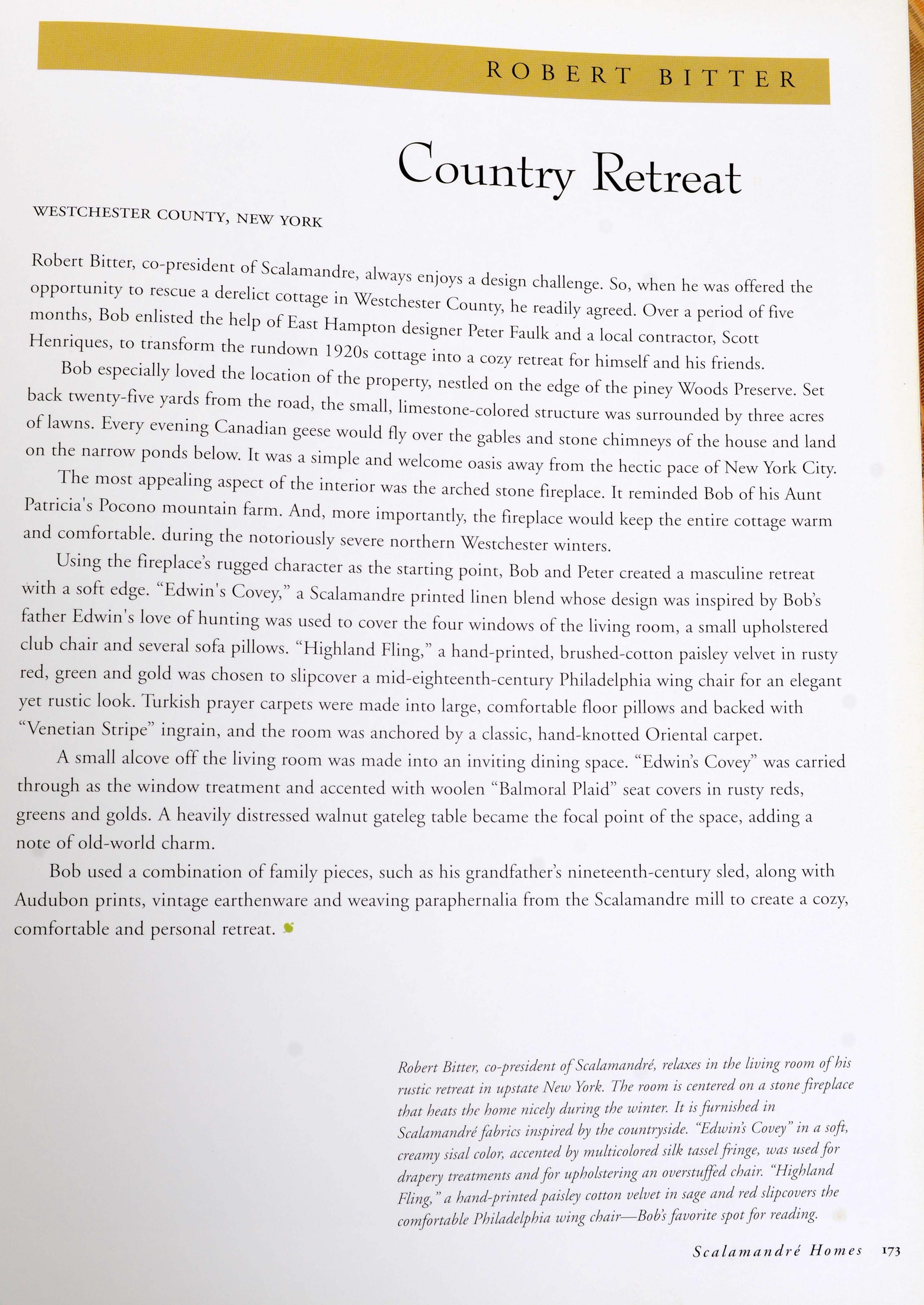 Scalamandre de Brian Coleman, Dan Mayers « Photographer » Signé 1st Ed en vente 1