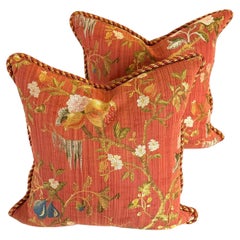 Scalamandré Chinoiserie Pillows