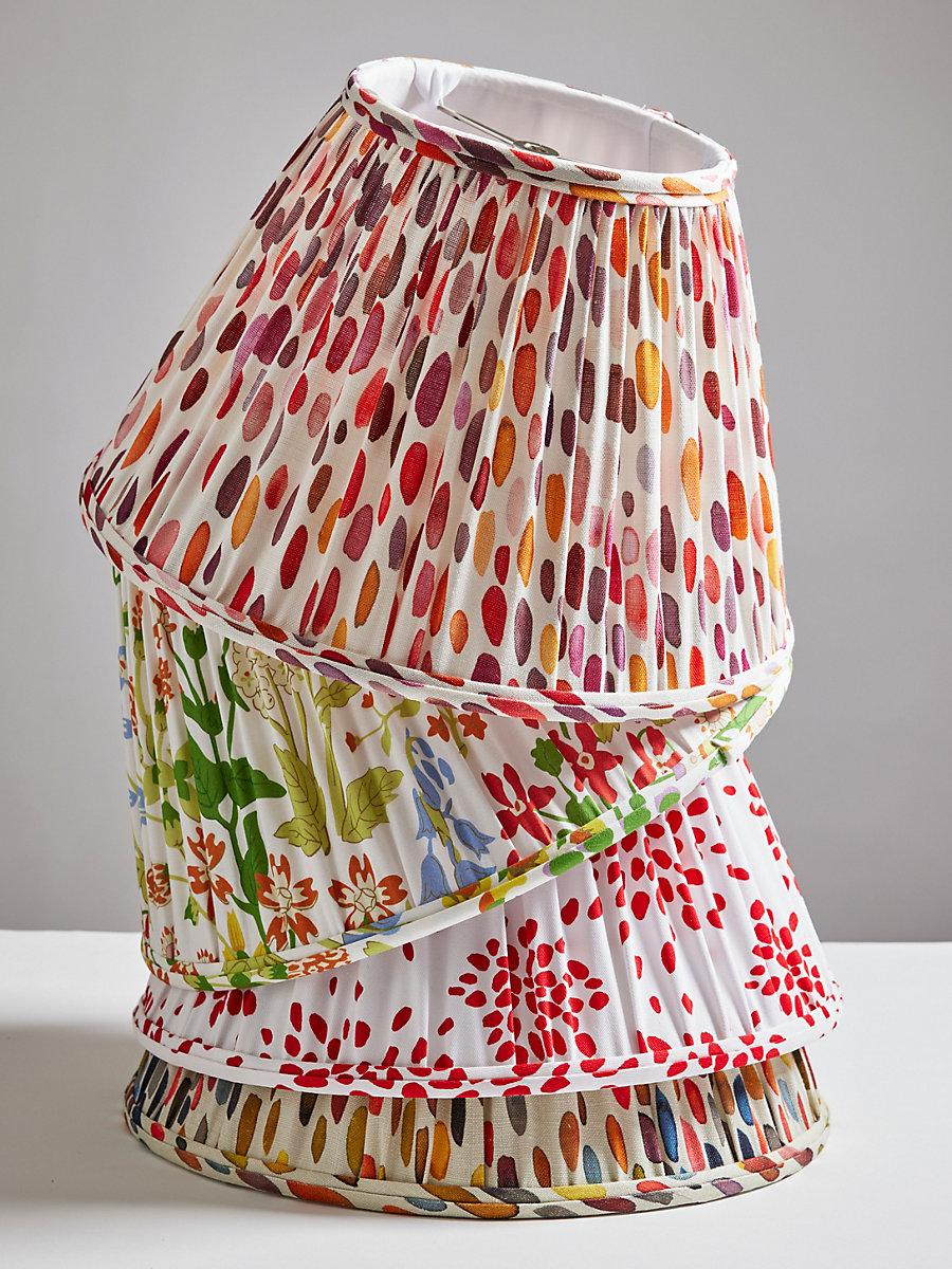 Contemporary Scalamandre Fireworks Plated Shade For Sale
