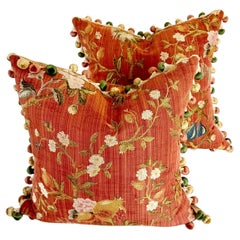 Scalamandré Floral Pillows
