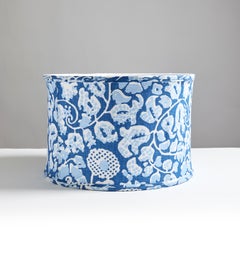 Scalamandre Maiden Floral Drum Shade