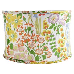 Scalamandre Nymph Floral Drum Shade