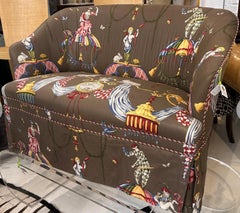 Scalamandre Venetian Carnival Petit Settee Sofa