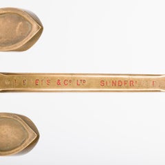 Scale model of a Byers of Sunderland Admiralty pattern stockless anchor