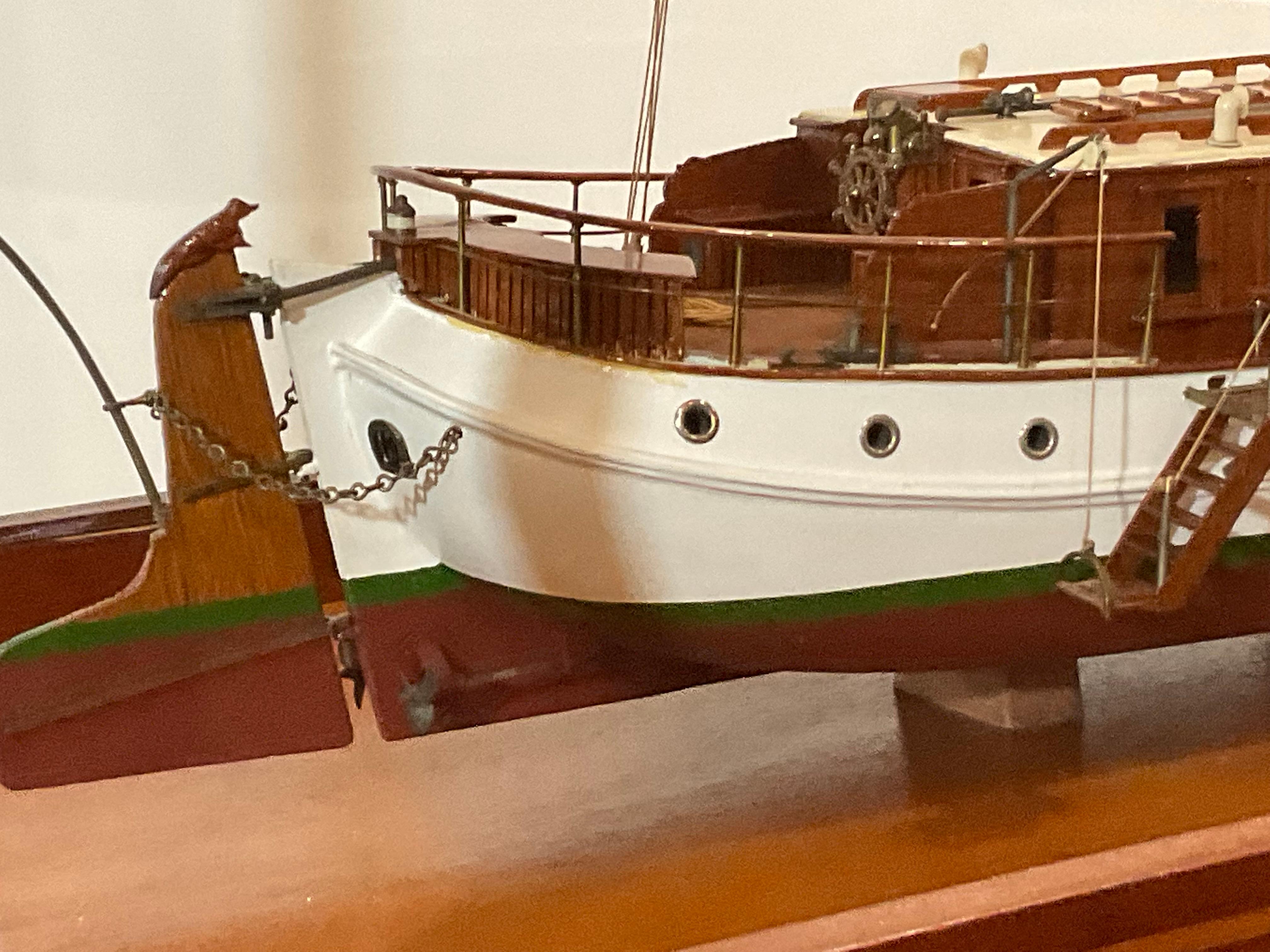 Scale Model of a Dutch Lee Boarder For Sale 5