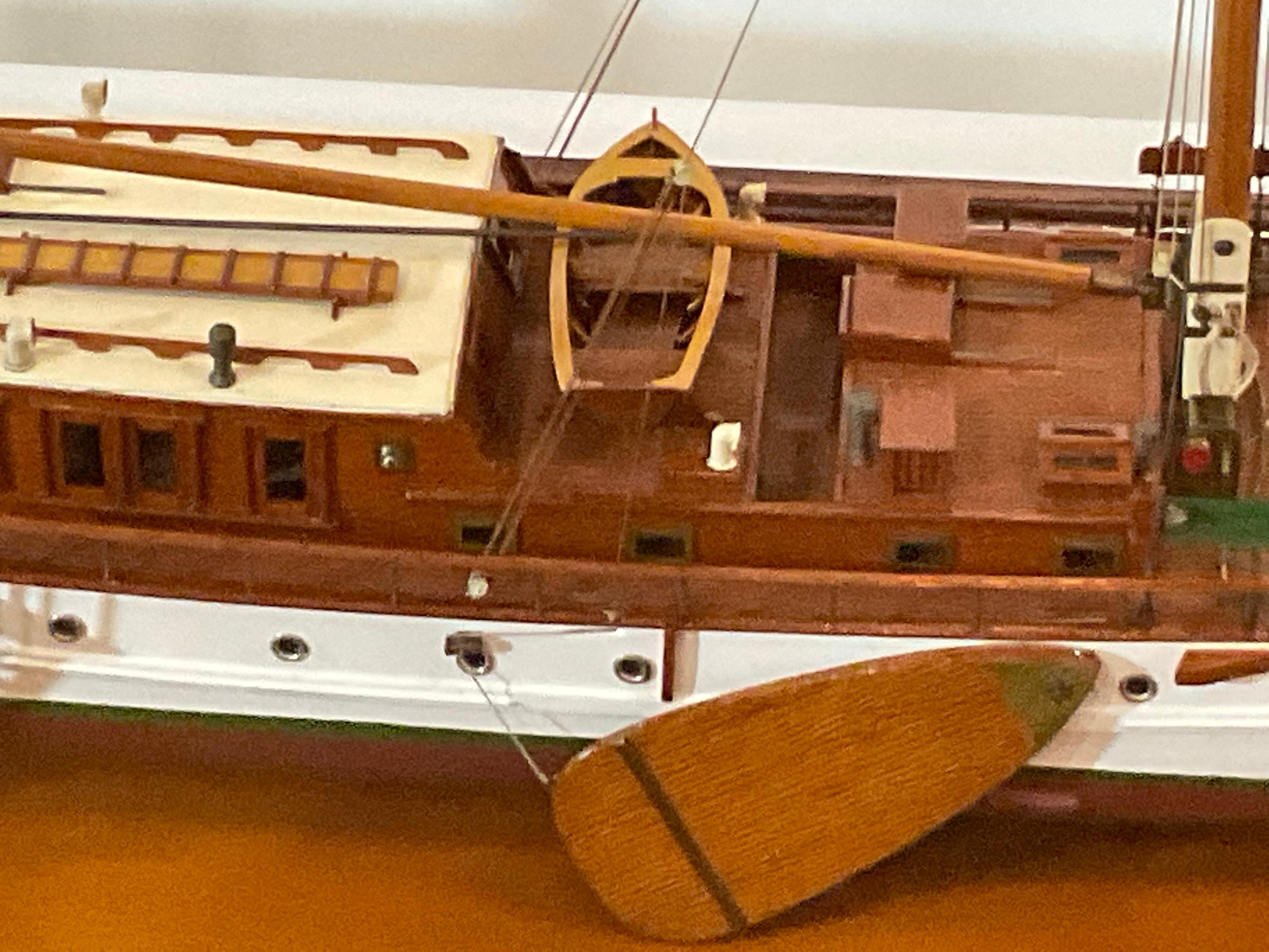 Scale Model of a Dutch Lee Boarder For Sale 2