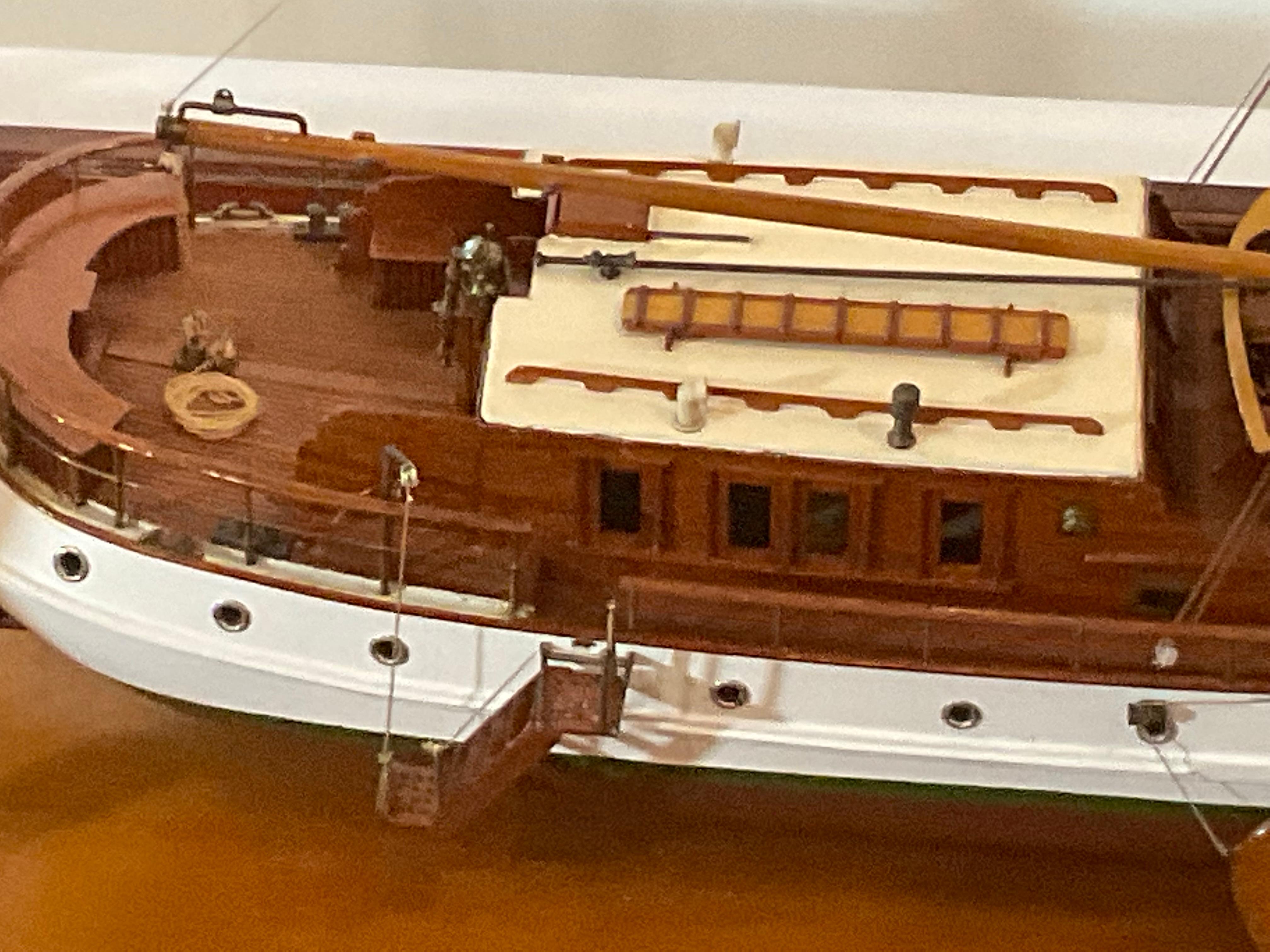 Scale Model of a Dutch Lee Boarder For Sale 3