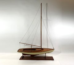 Scale Model of a Herreshoff Yacht