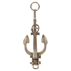 Scale Model of a Naval Double Fluke Stockless Anchor