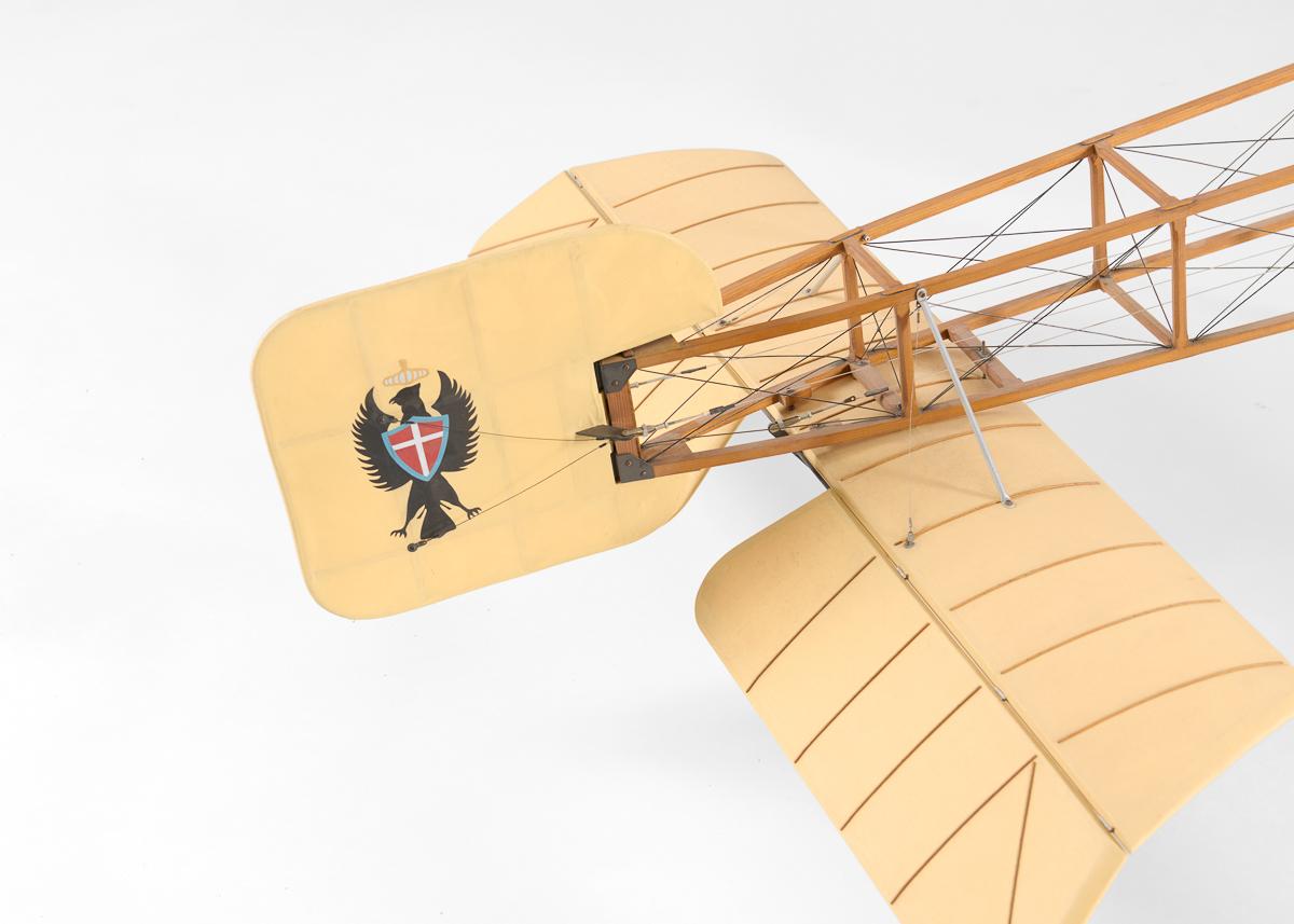 Scale Model of Blériot XI BL 242 AG-22 WWI-era Italian Plane For Sale 1