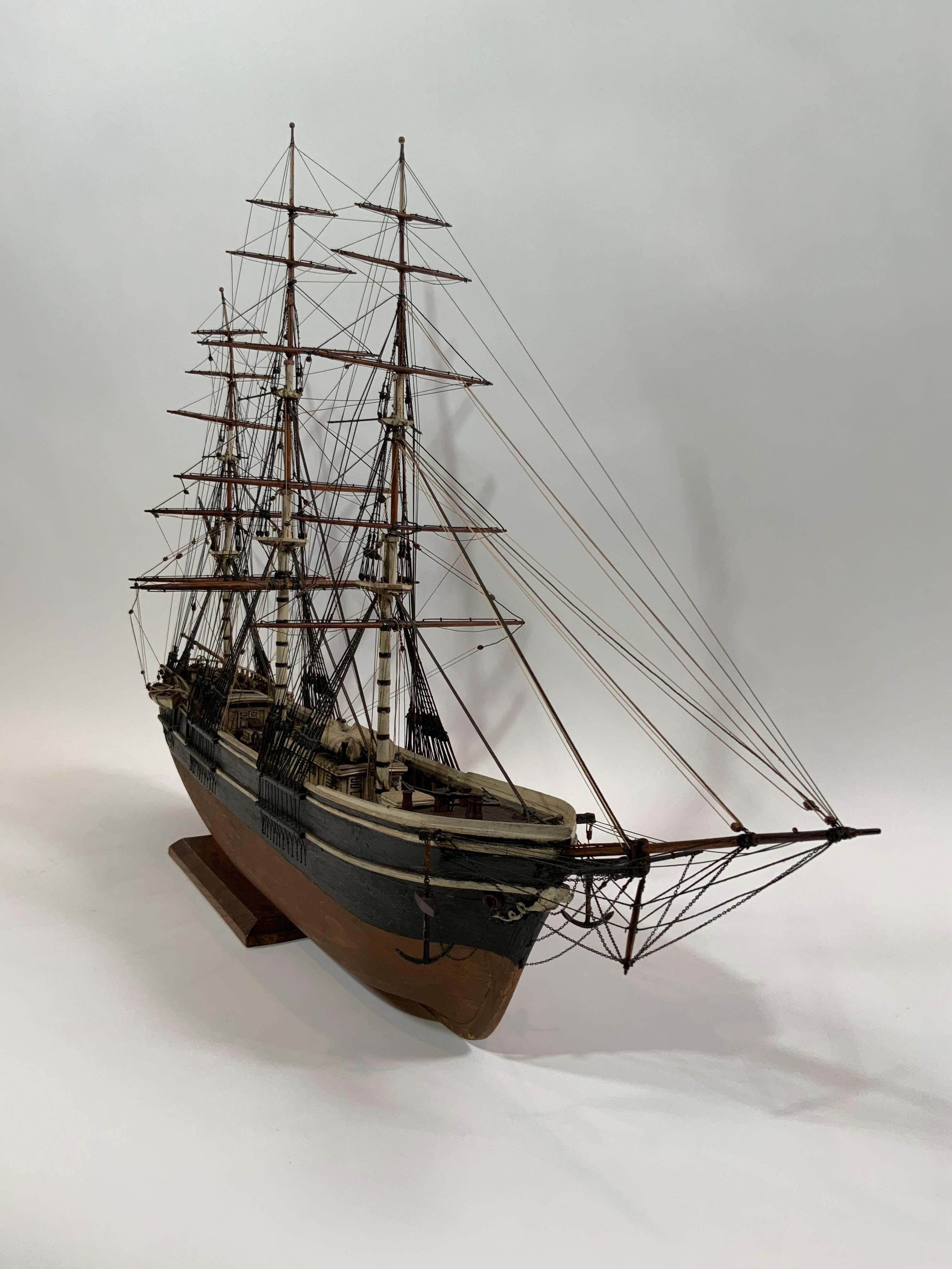 Scale Model of the Clipper Ship Flying Cloud For Sale 4