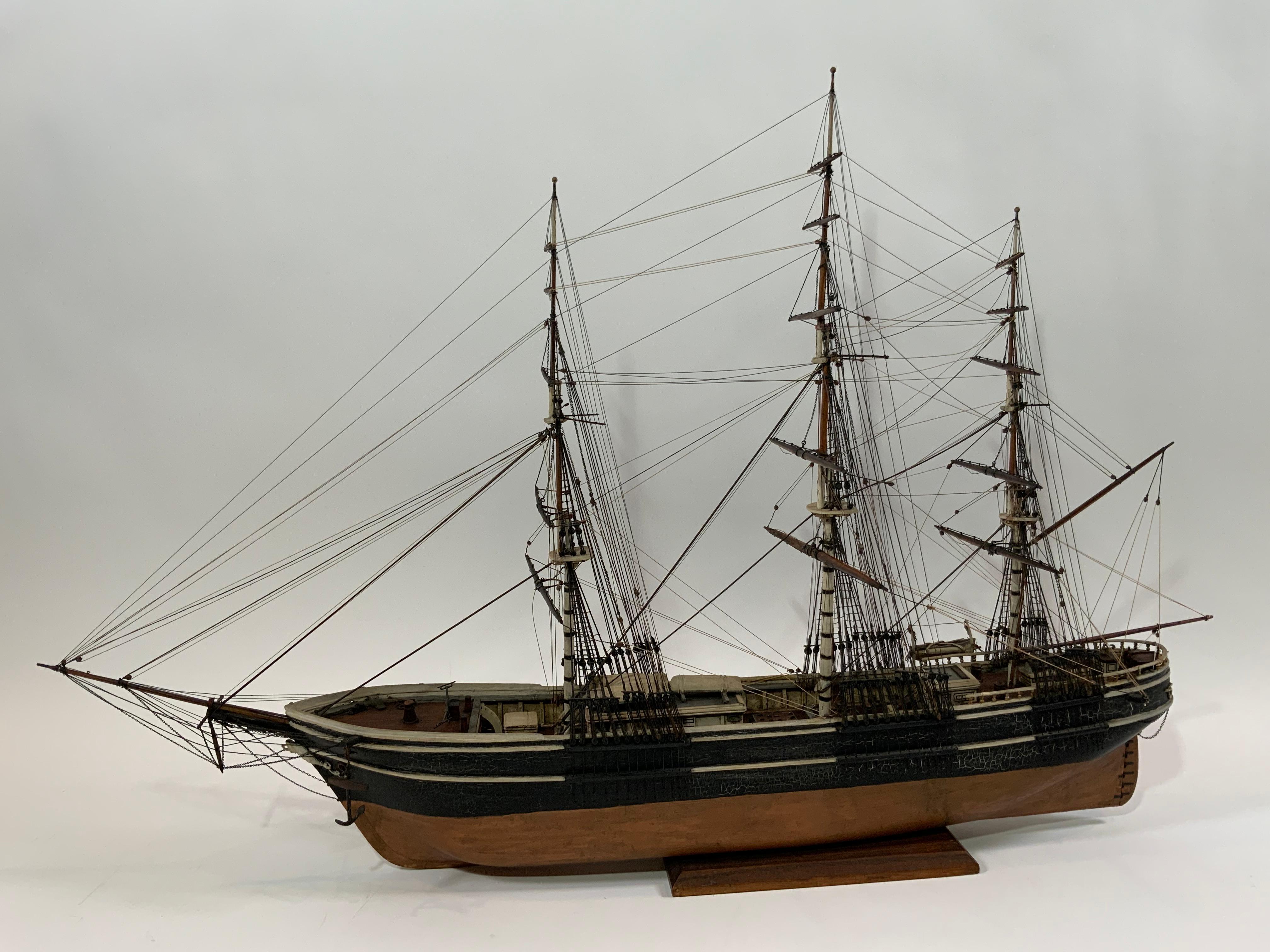 Scale Model of the Clipper Ship Flying Cloud For Sale 7