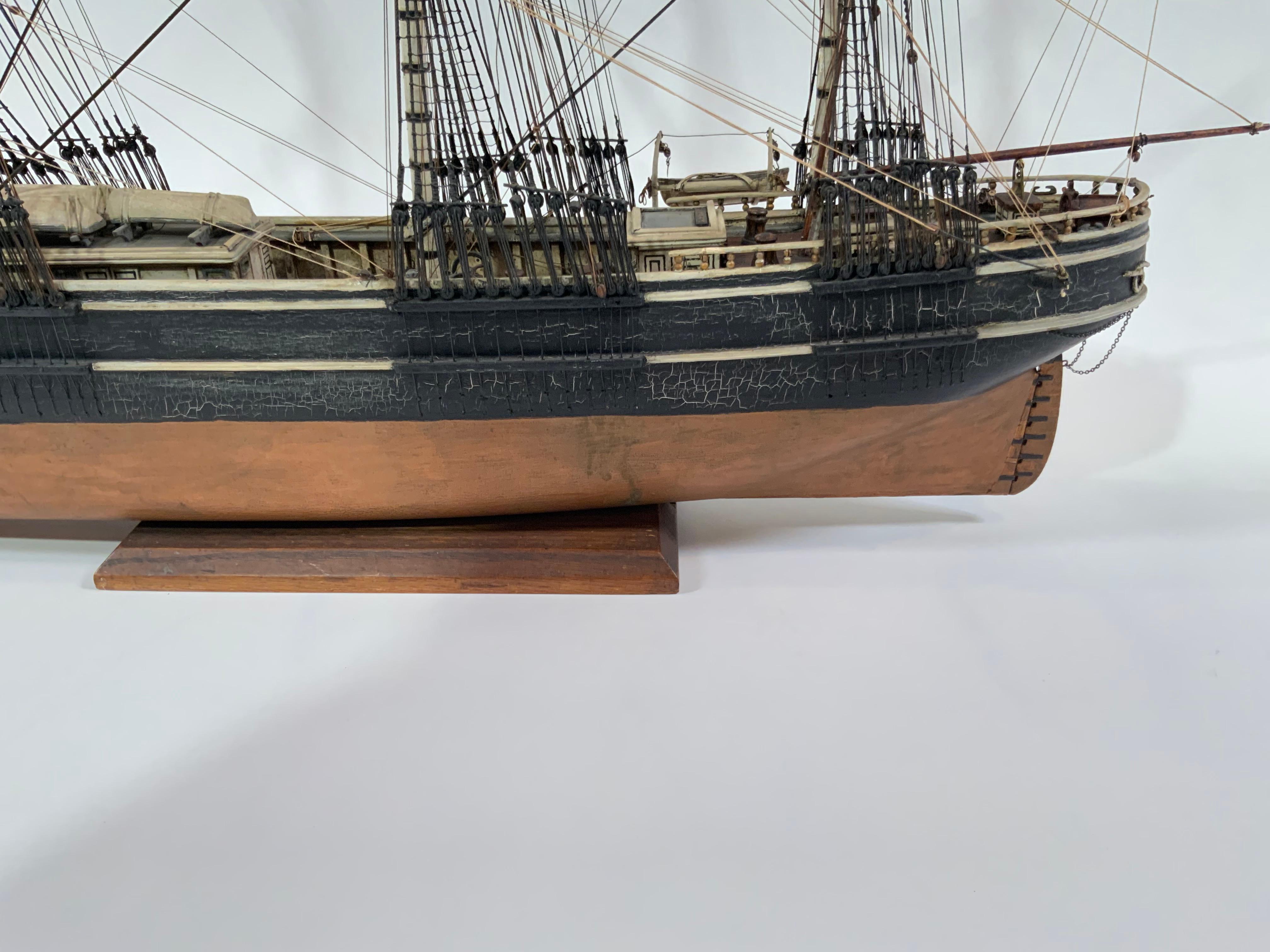 Scale Model of the Clipper Ship Flying Cloud For Sale 8