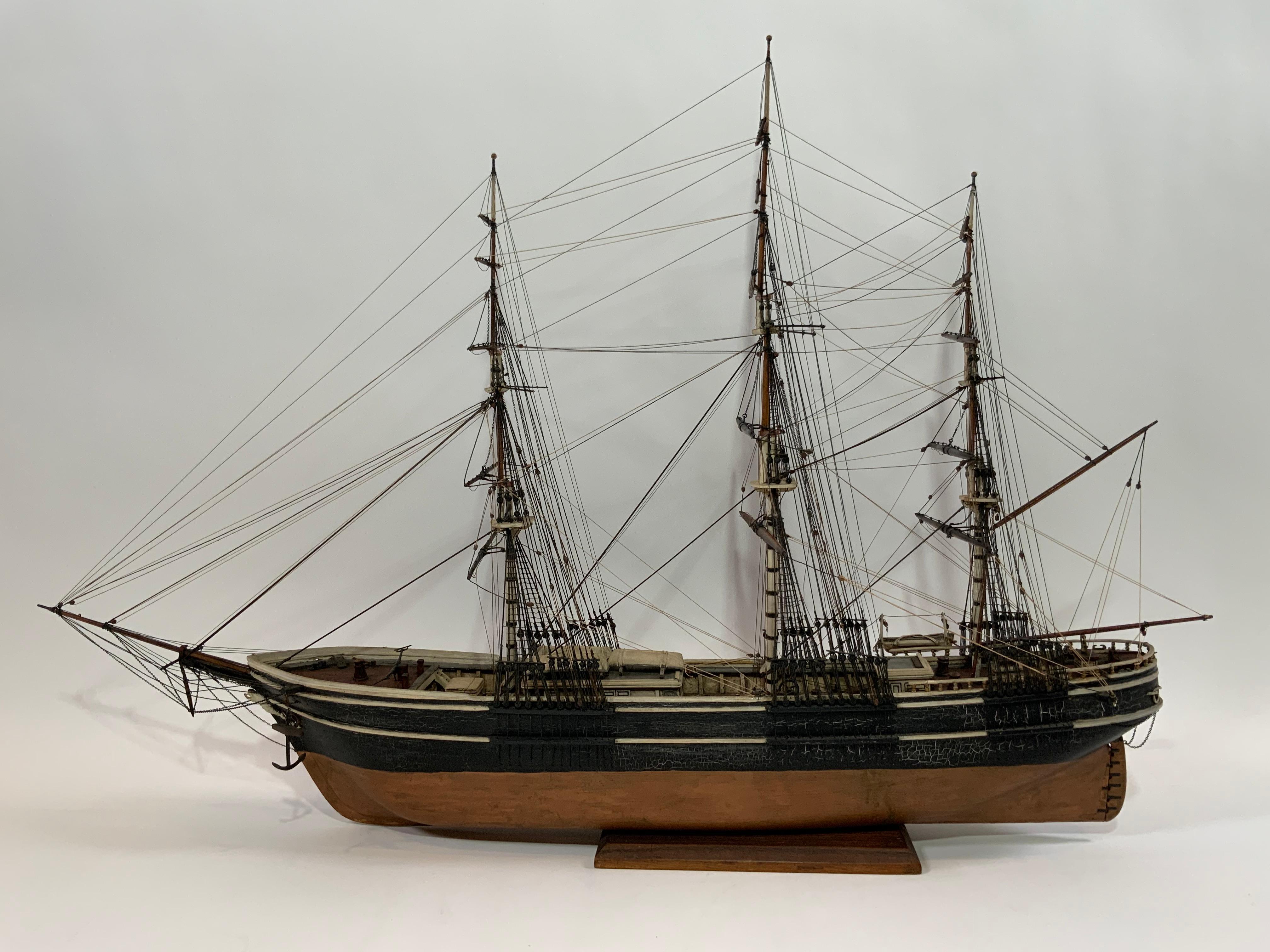 Scale Model of the Clipper Ship Flying Cloud For Sale 10
