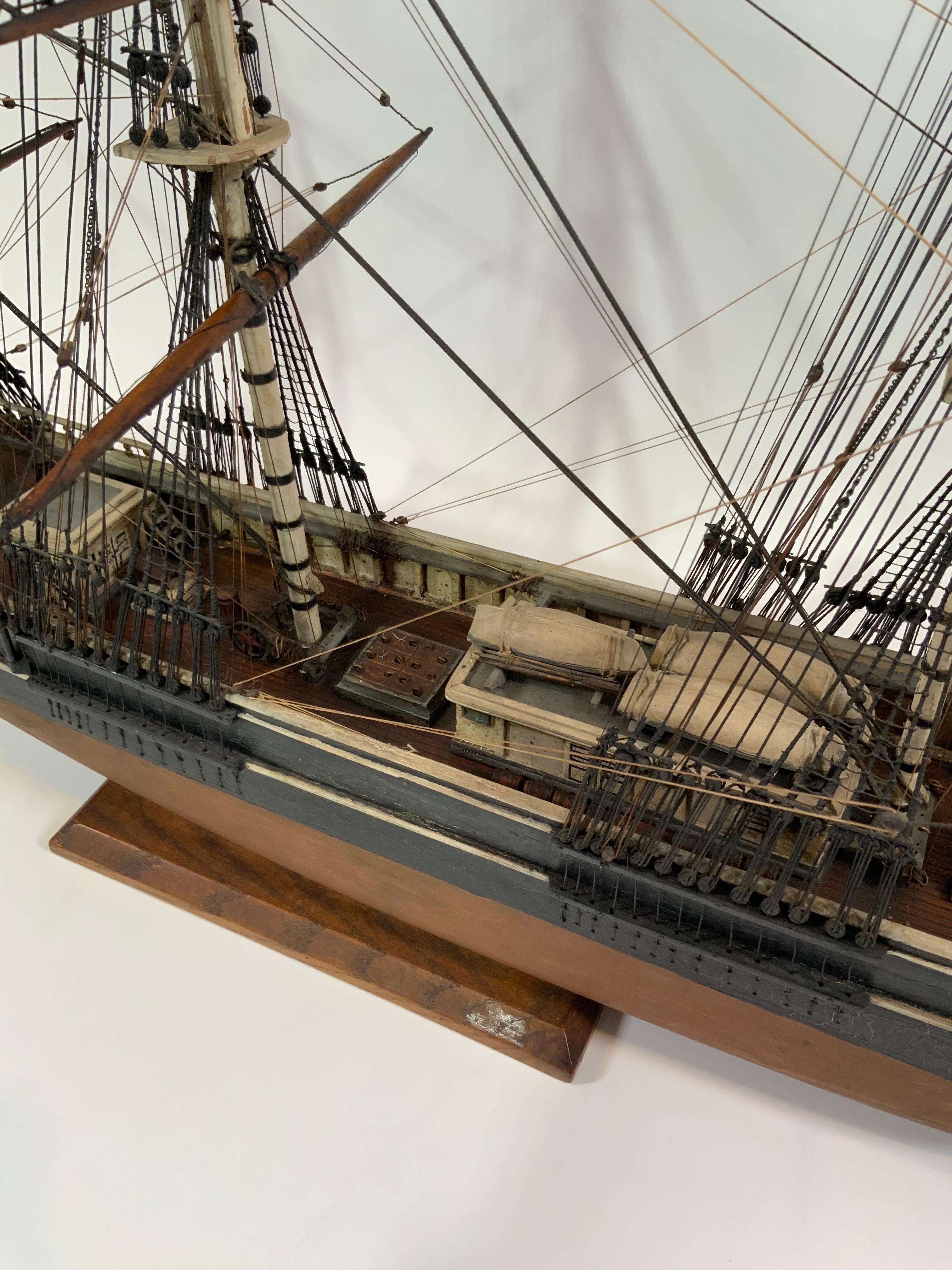 Mid-20th Century Scale Model of the Clipper Ship Flying Cloud For Sale