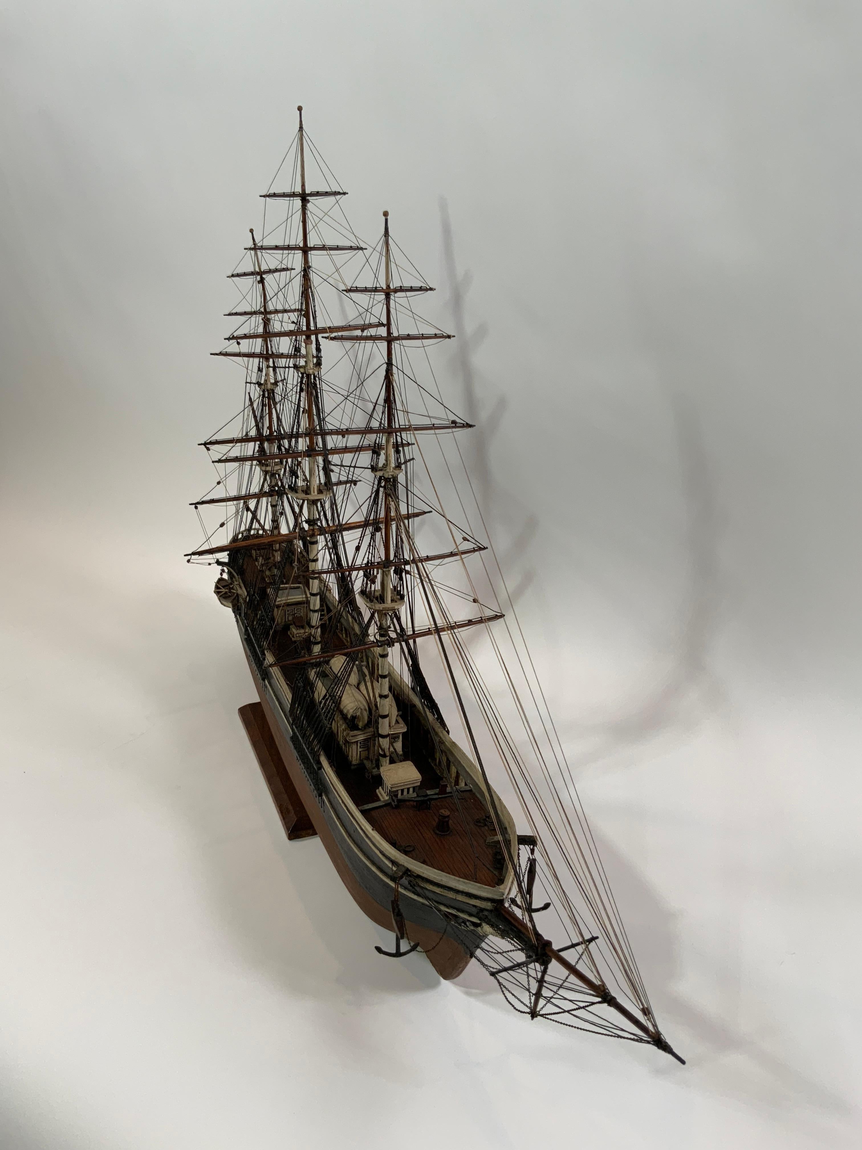 Scale Model of the Clipper Ship Flying Cloud For Sale 3