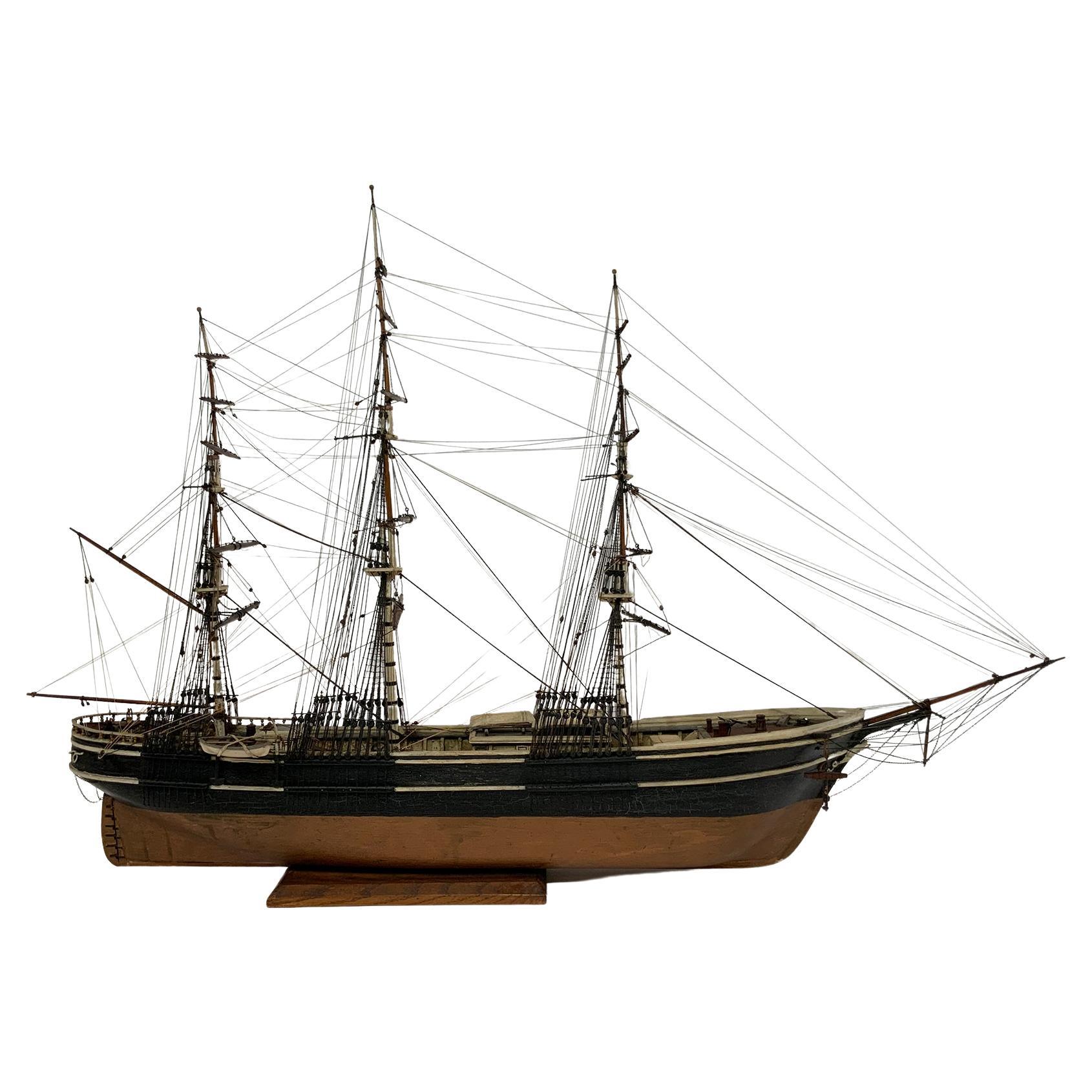 Scale Model of the Clipper Ship Flying Cloud For Sale