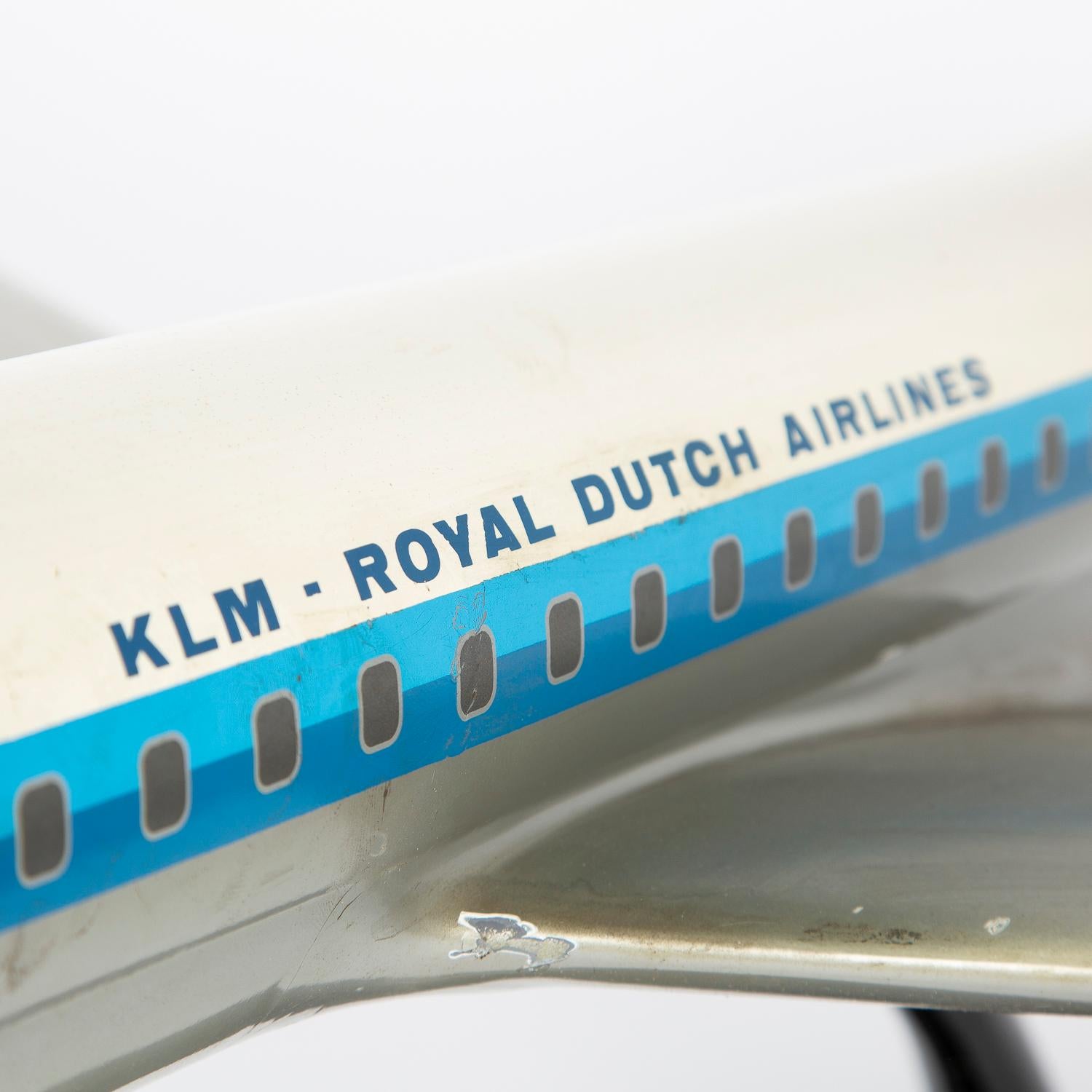 European Scale Model of the KLM DC-8 Know as the The Flying Dutchman For Sale