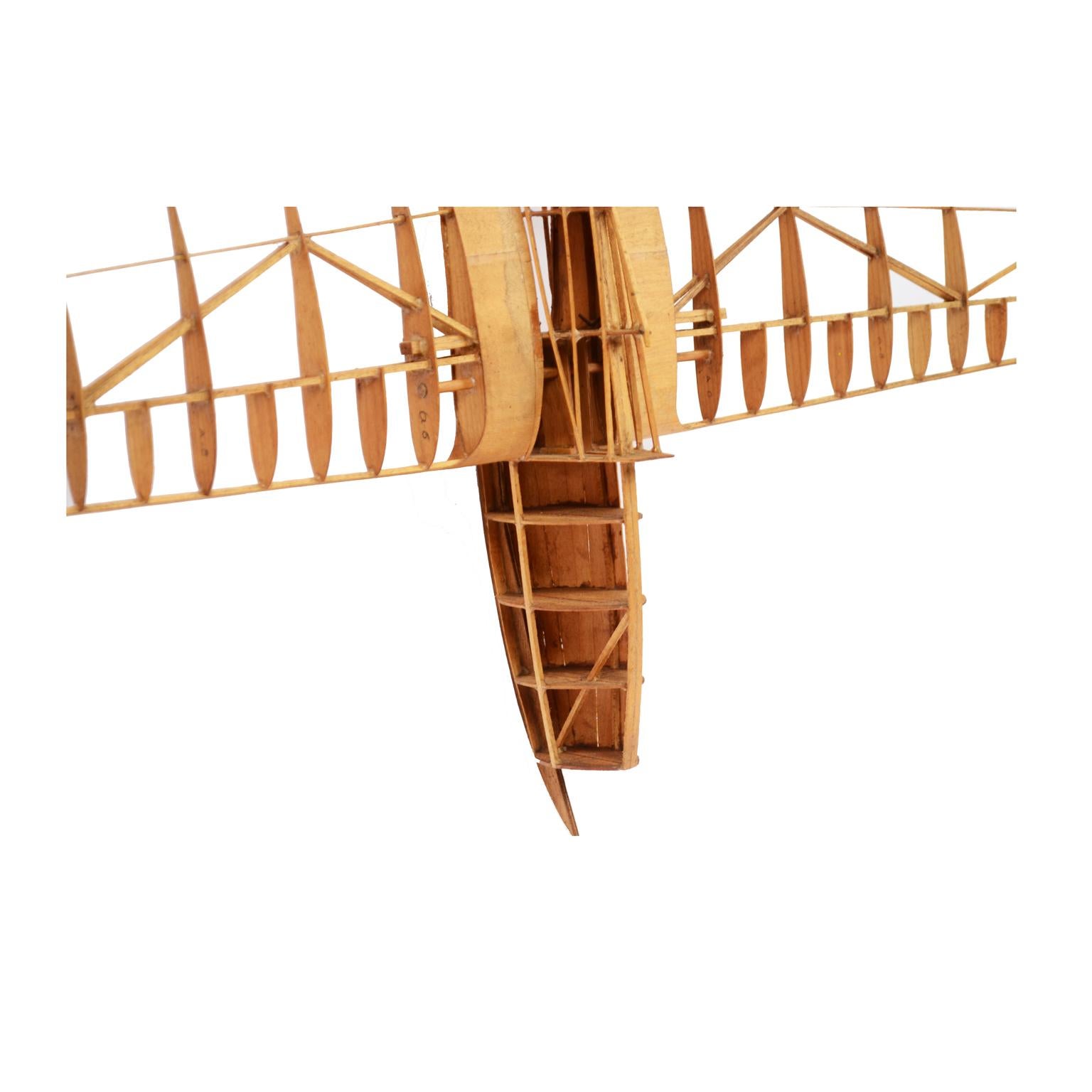 Scale Model of the Structure of a Passenger Airplane 6