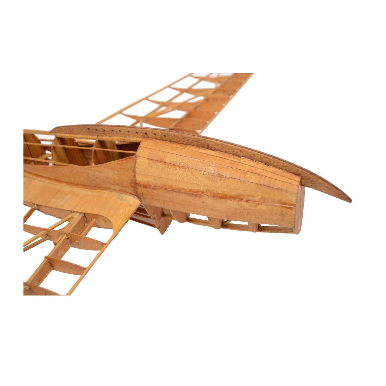 Scale Model of the Structure of a Passenger Airplane 8