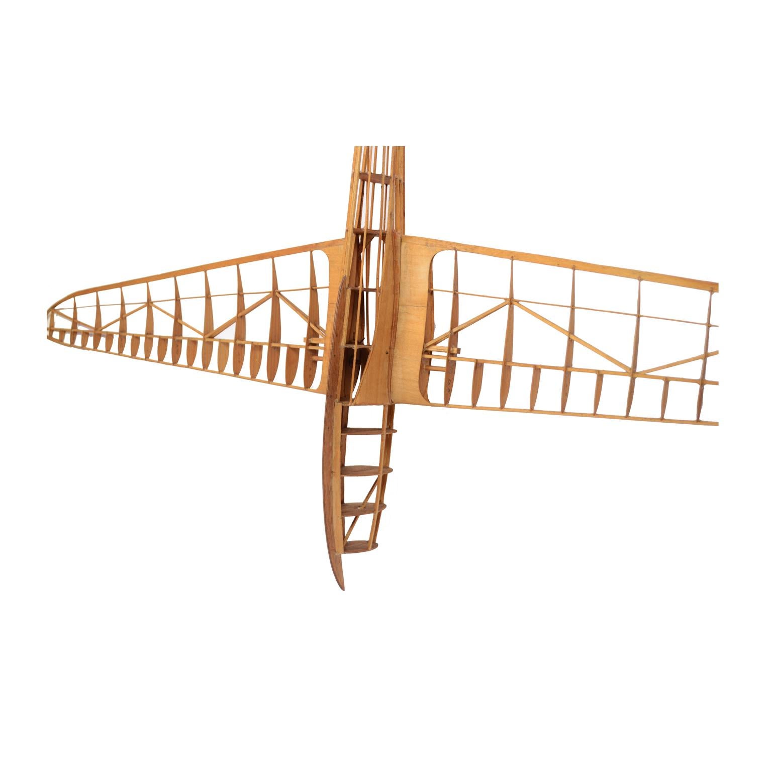 Scale Model of the Structure of a Passenger Airplane In Good Condition In Milan, IT