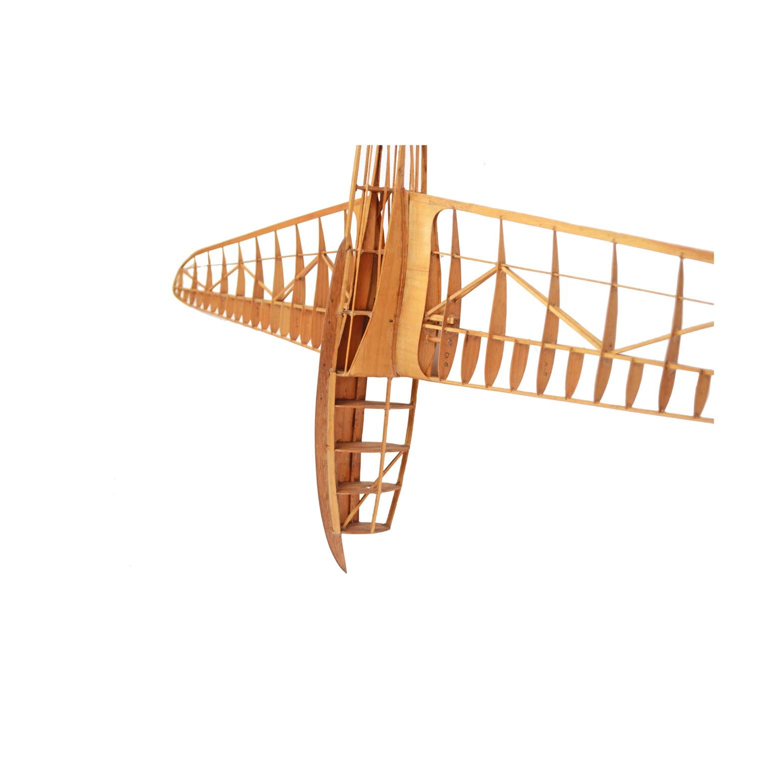 Scale Model of the Structure of a Passenger Airplane 1