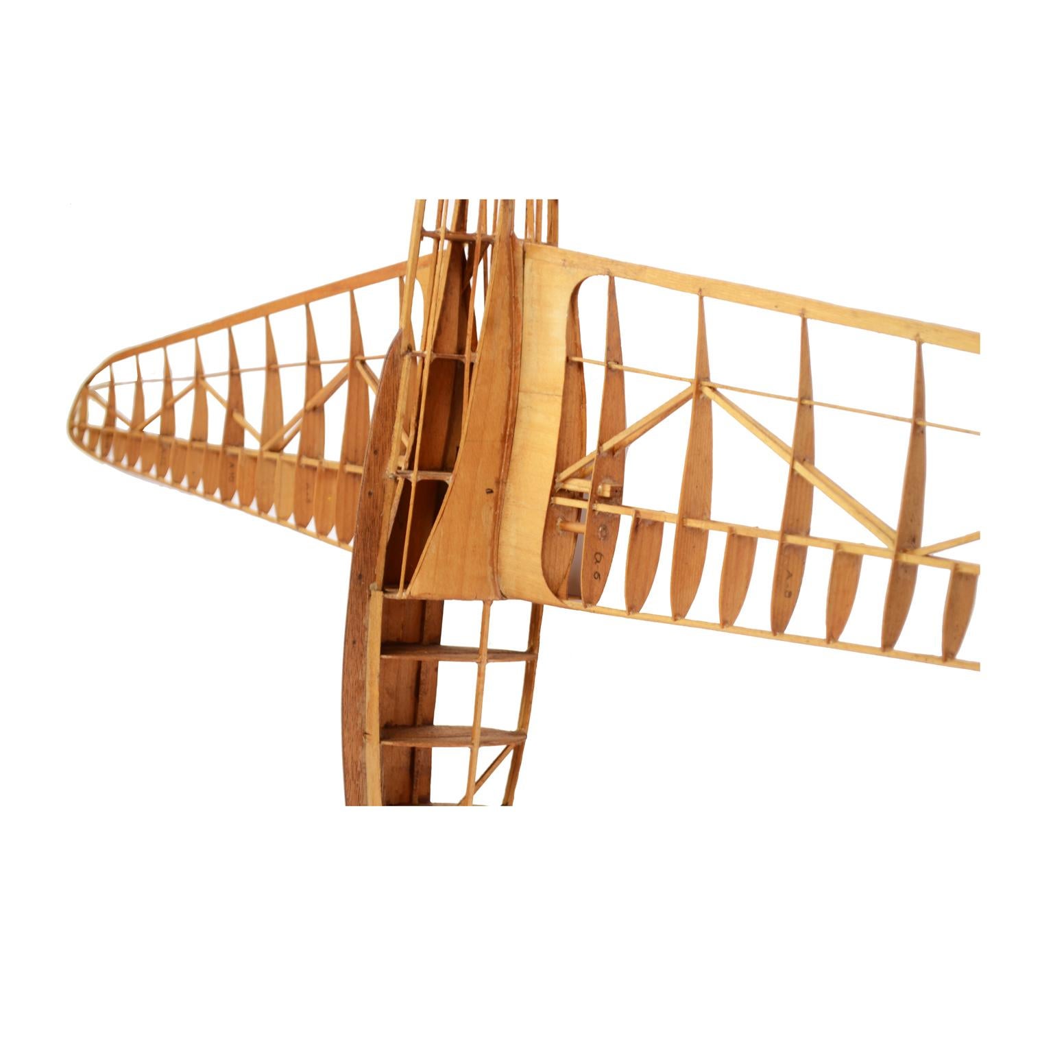 Scale Model of the Structure of a Passenger Airplane 2